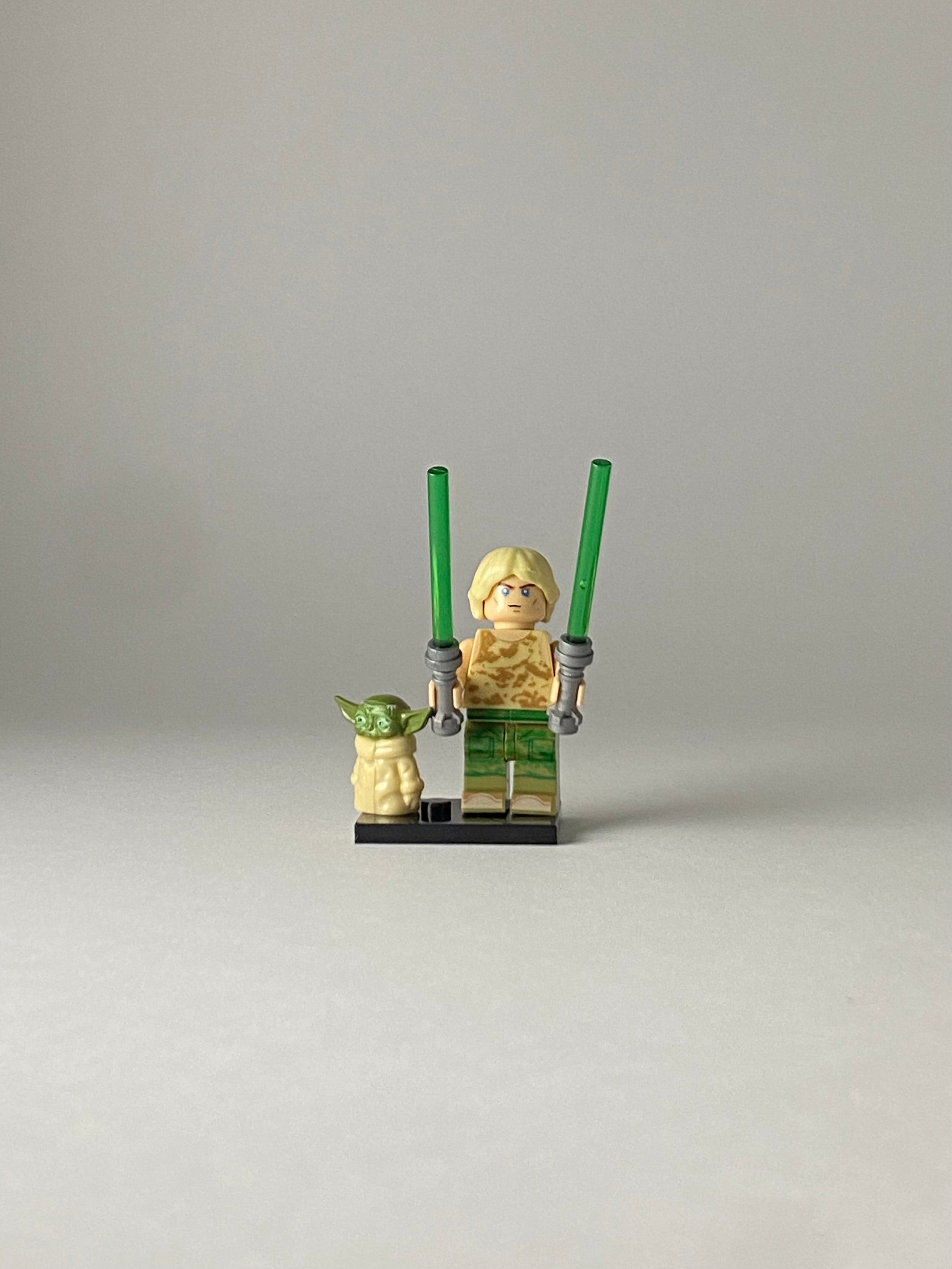 Luke Skywalker and Yoda Dagobah