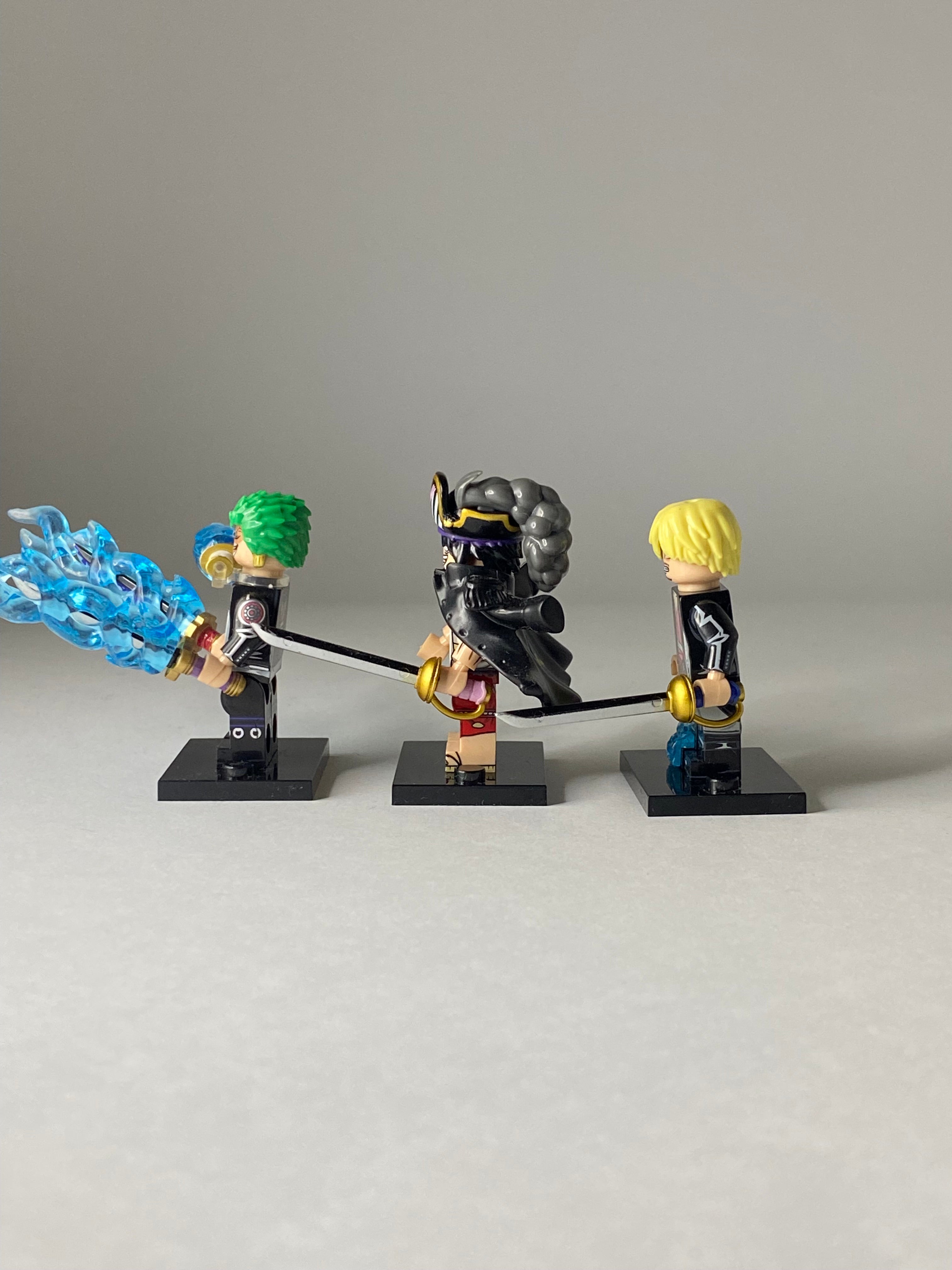 Big Three Luffy Sanji Zoro