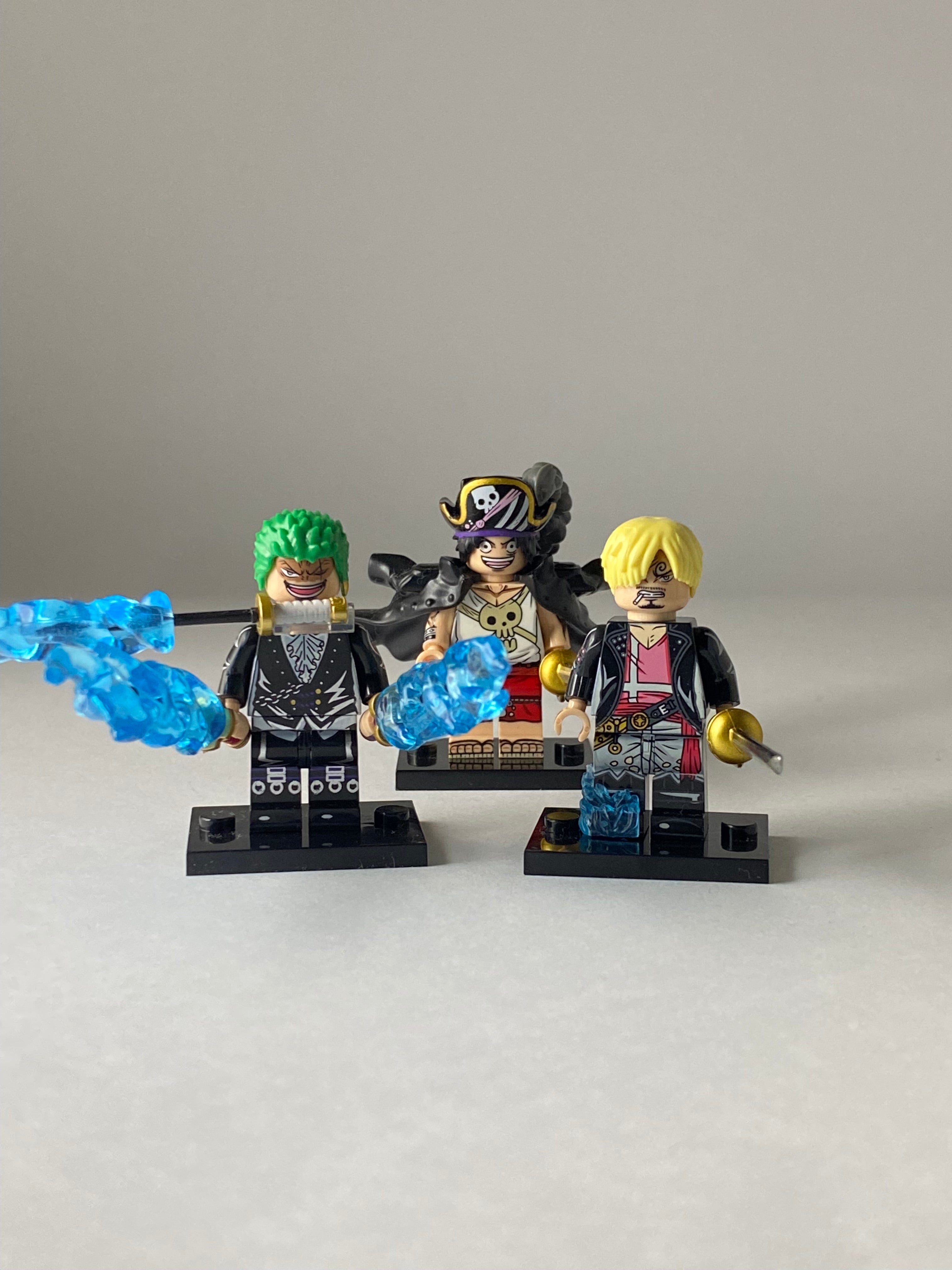 Big Three Luffy Sanji Zoro