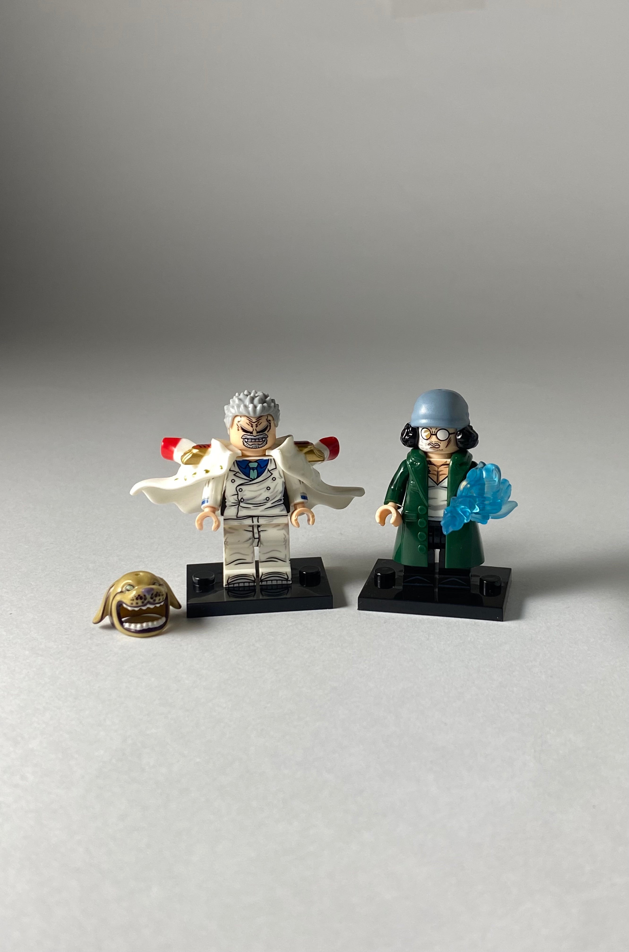 Monkey D. Garp vs Aokiji