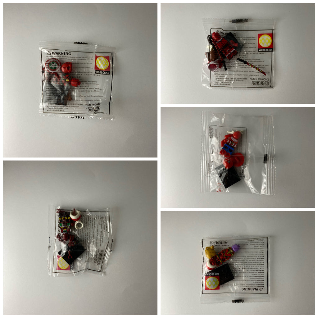 Marvel Characters Christmas Iron Man Captain America Thanos Deadpool
