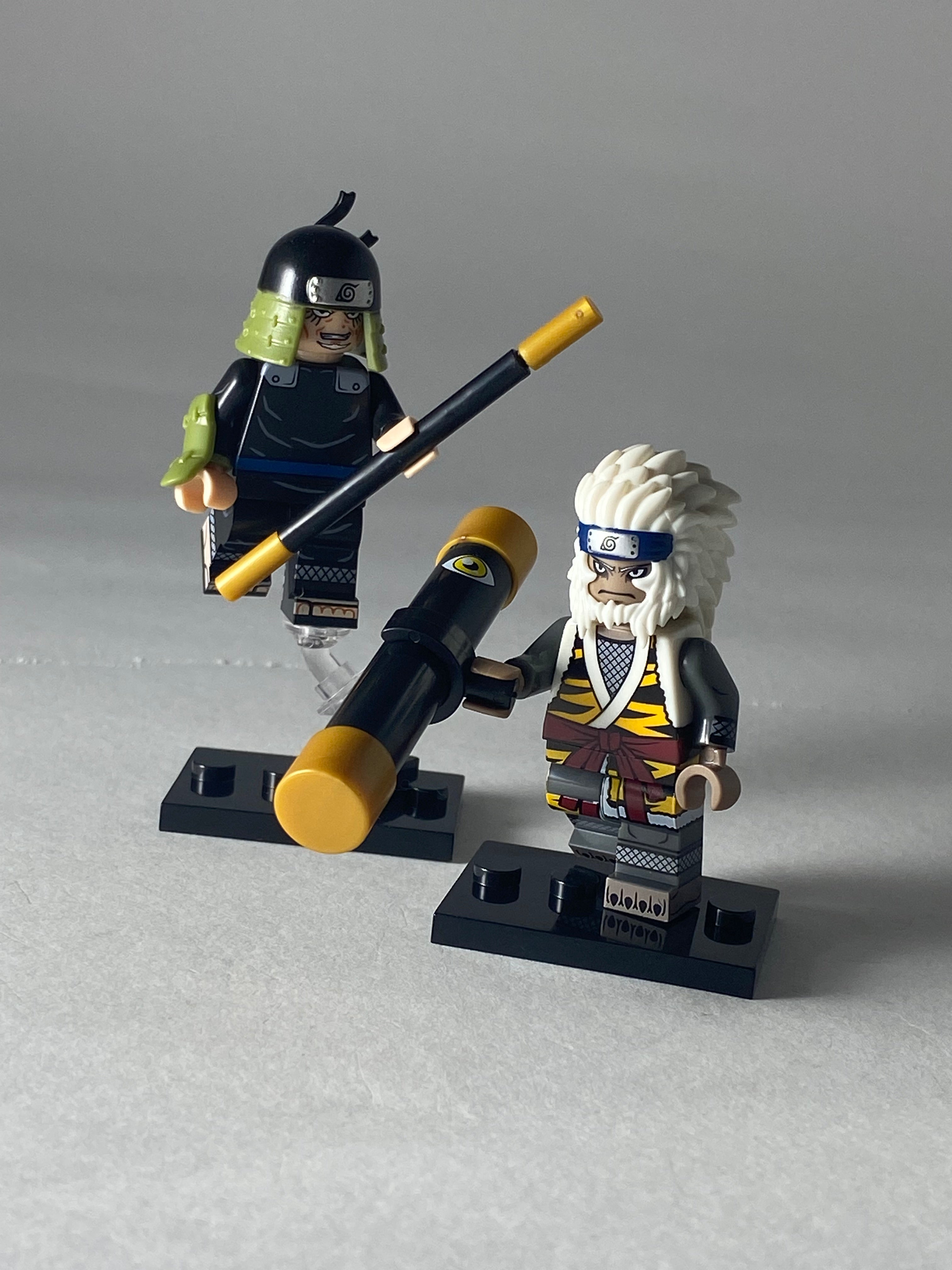 Hiruzen Sarutobi and Enma Monkey King