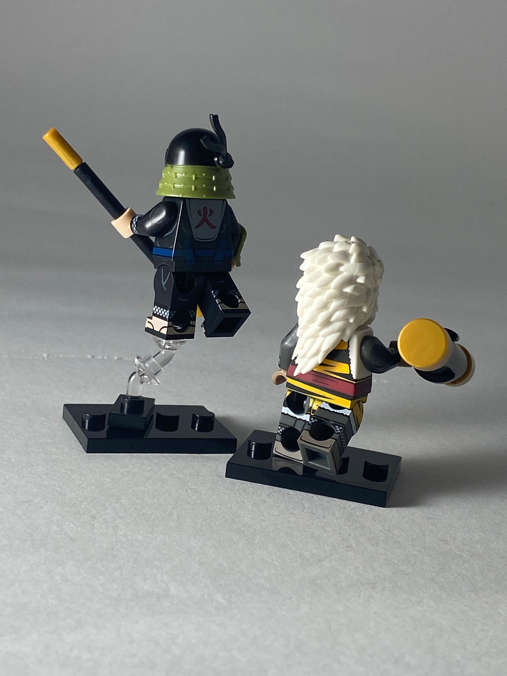 Hiruzen Sarutobi and Enma Monkey King