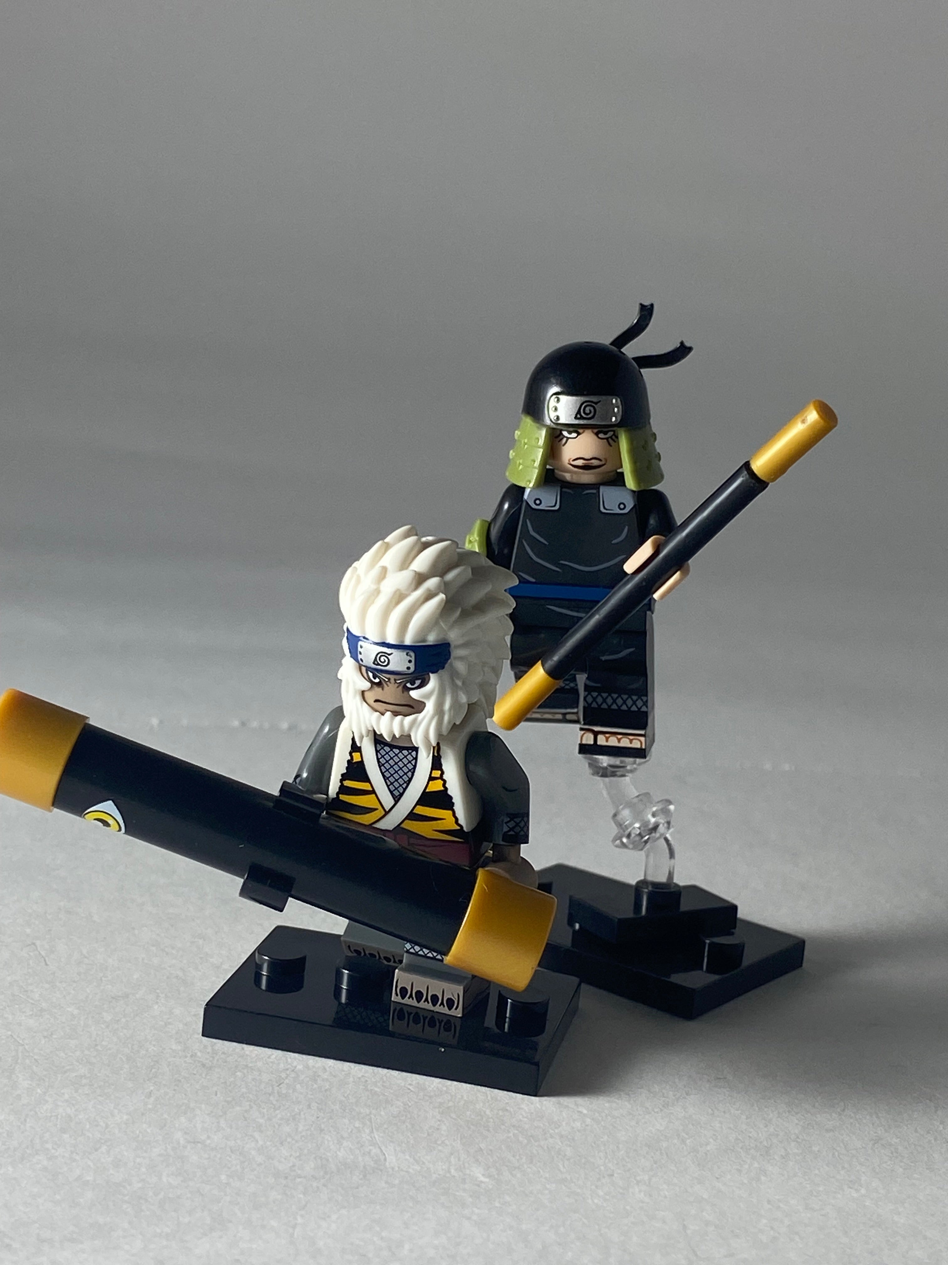 Hiruzen Sarutobi and Enma Monkey King