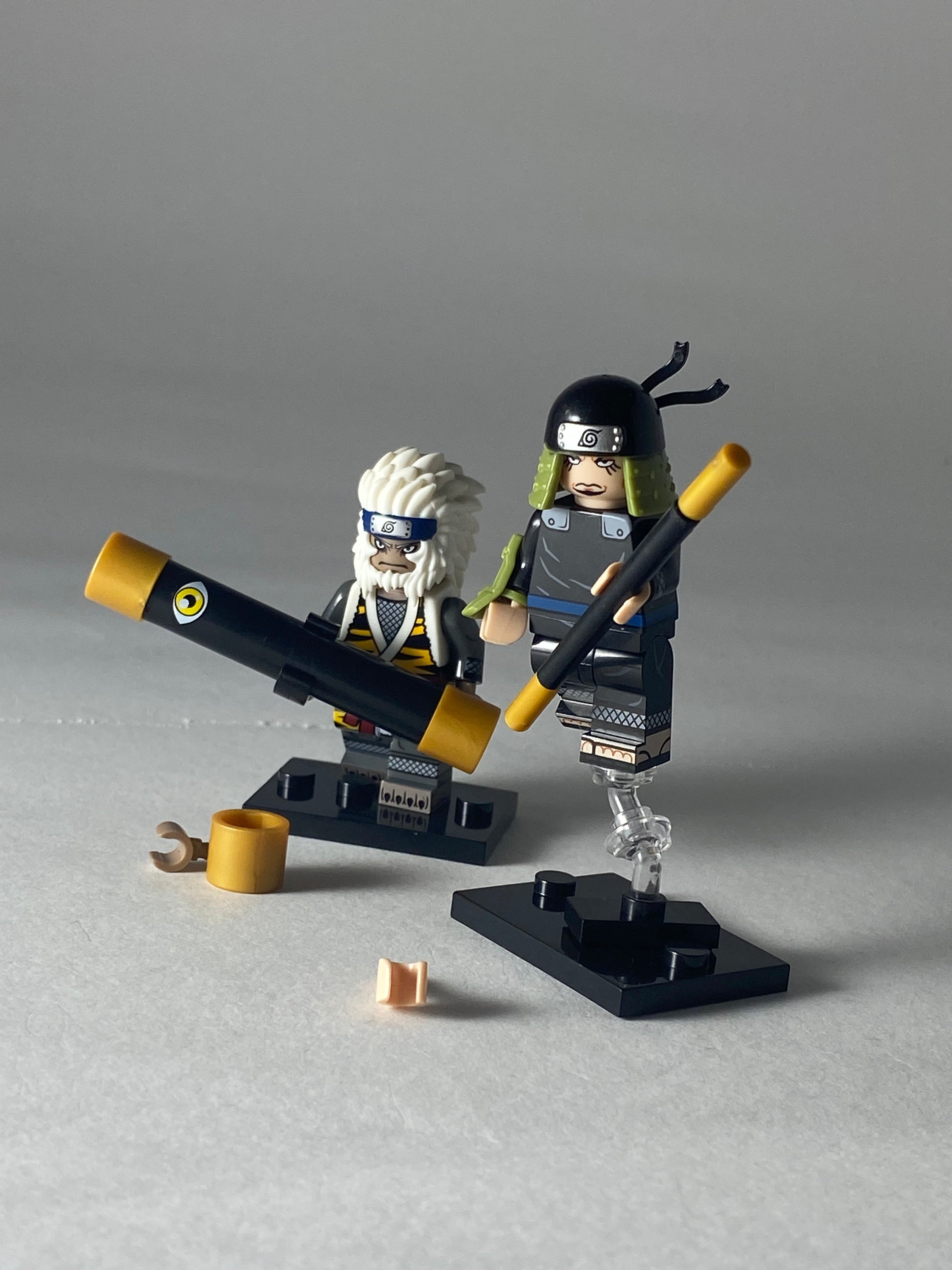Hiruzen Sarutobi and Enma Monkey King
