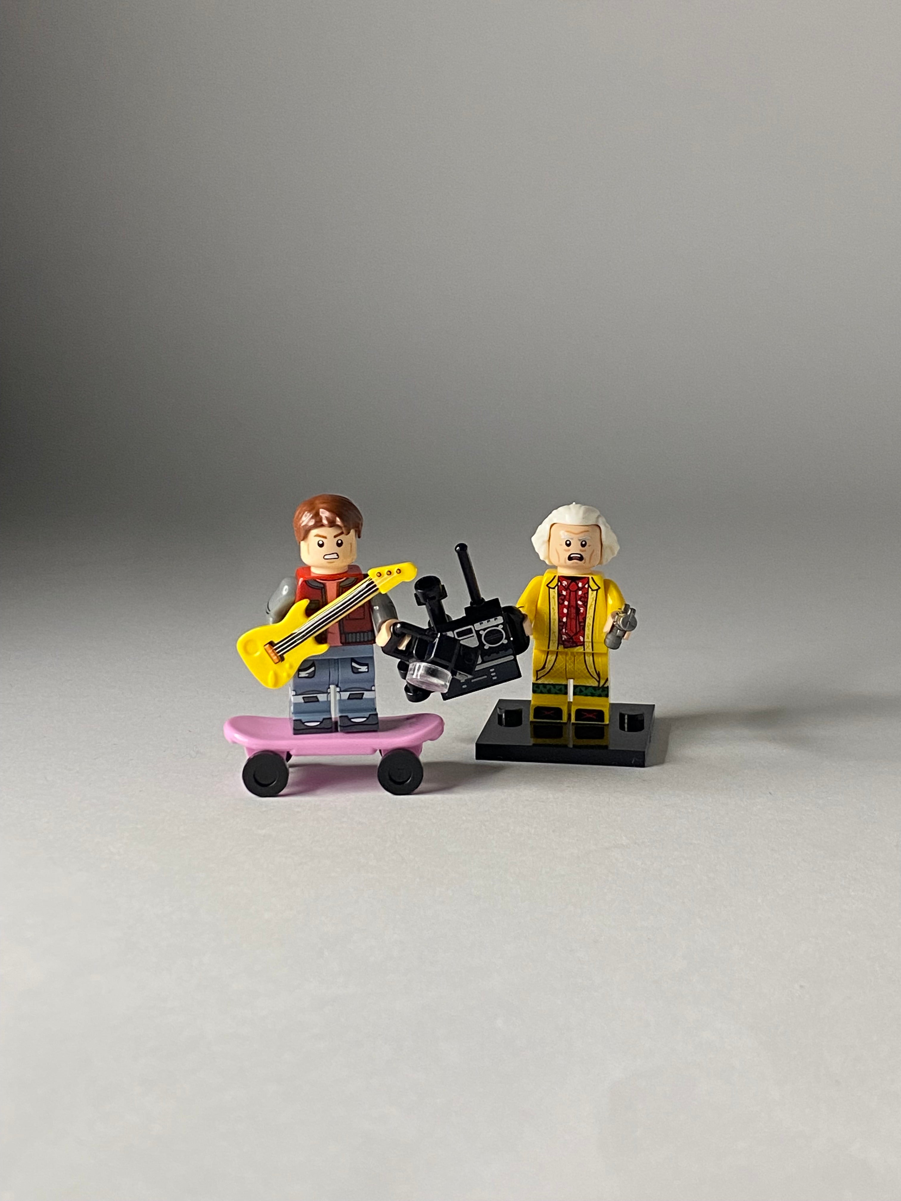 Marty Mcfly and Doc Emmett Brown