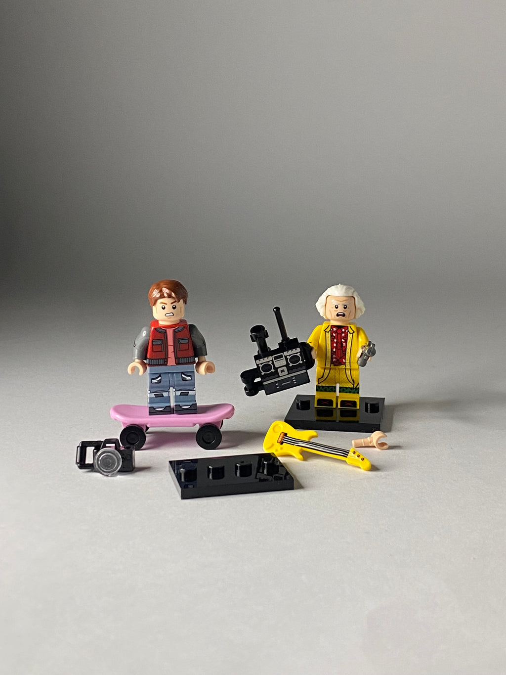 Marty Mcfly and Doc Emmett Brown
