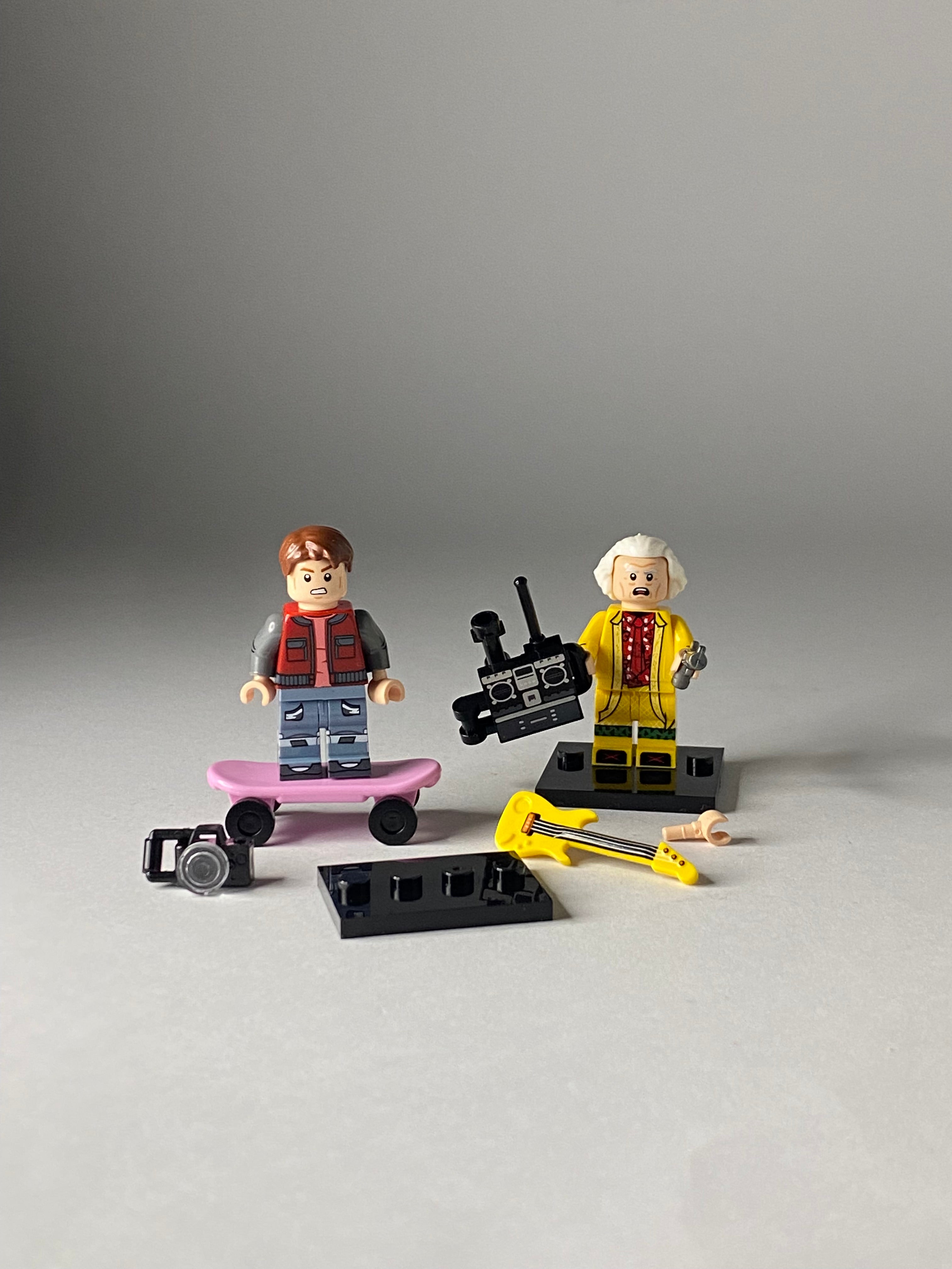 Marty Mcfly and Doc Emmett Brown