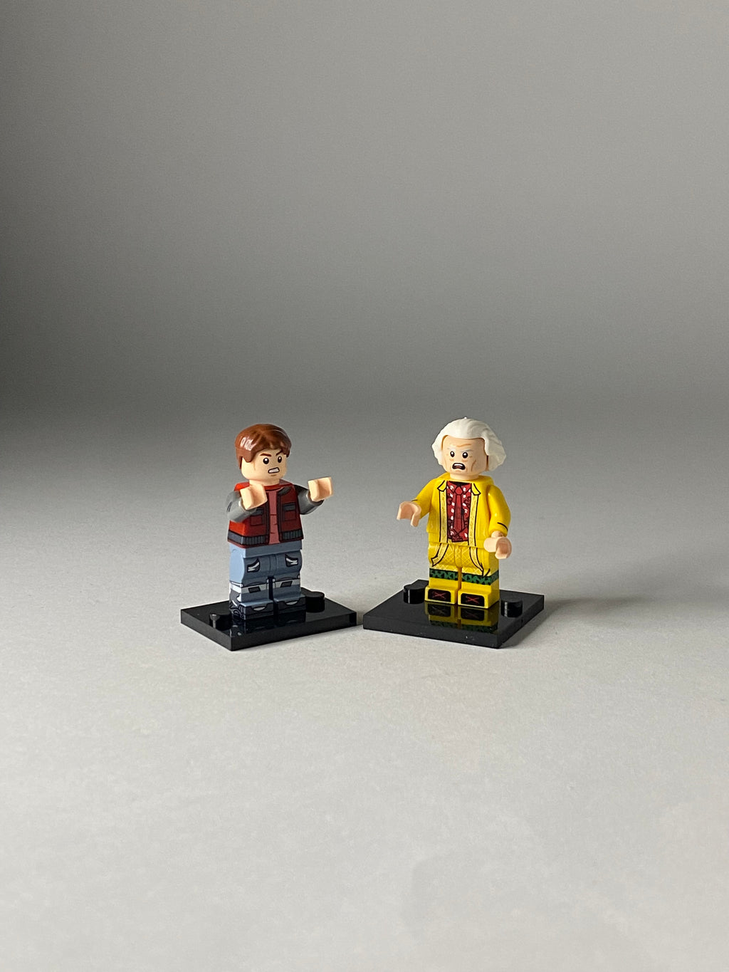Marty Mcfly and Doc Emmett Brown