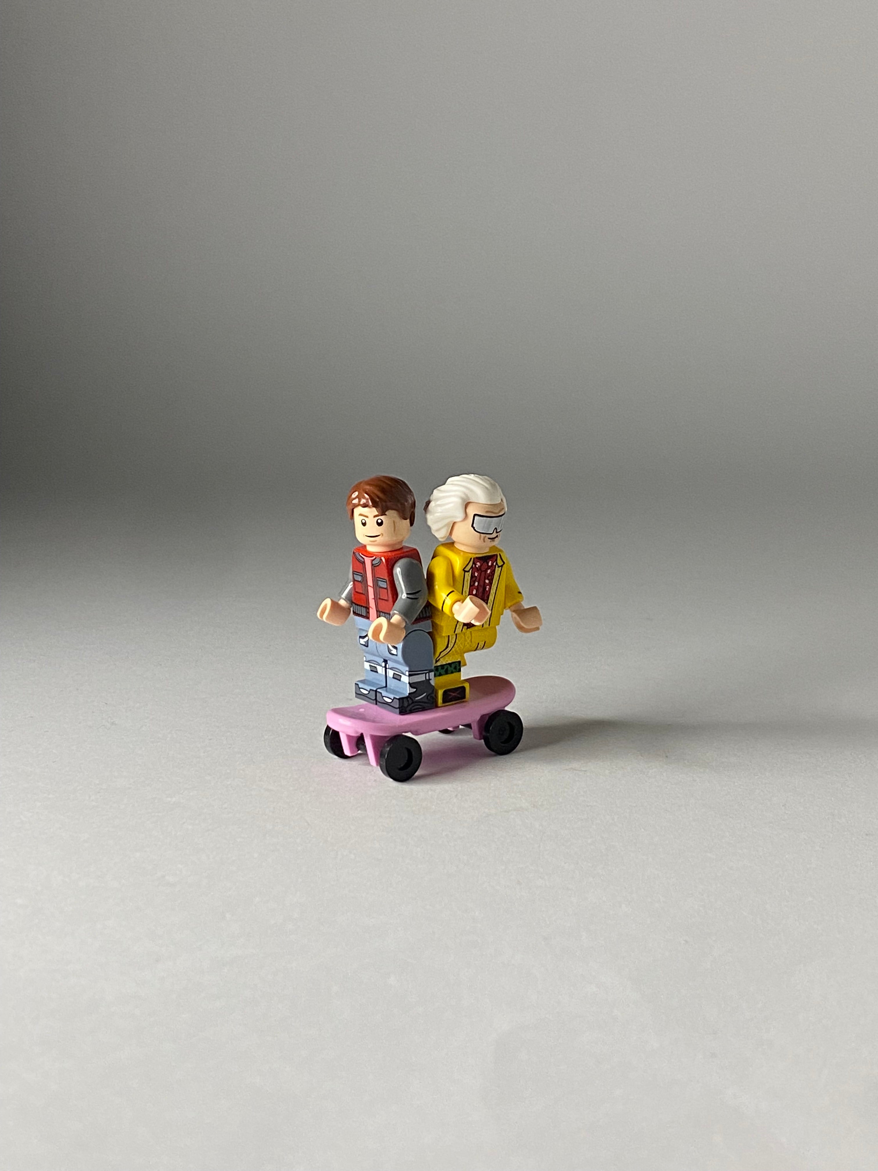 Marty Mcfly and Doc Emmett Brown