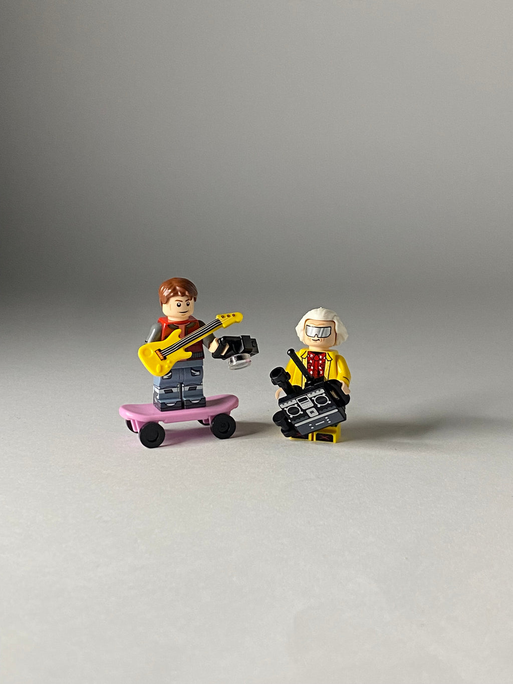 Marty Mcfly and Doc Emmett Brown