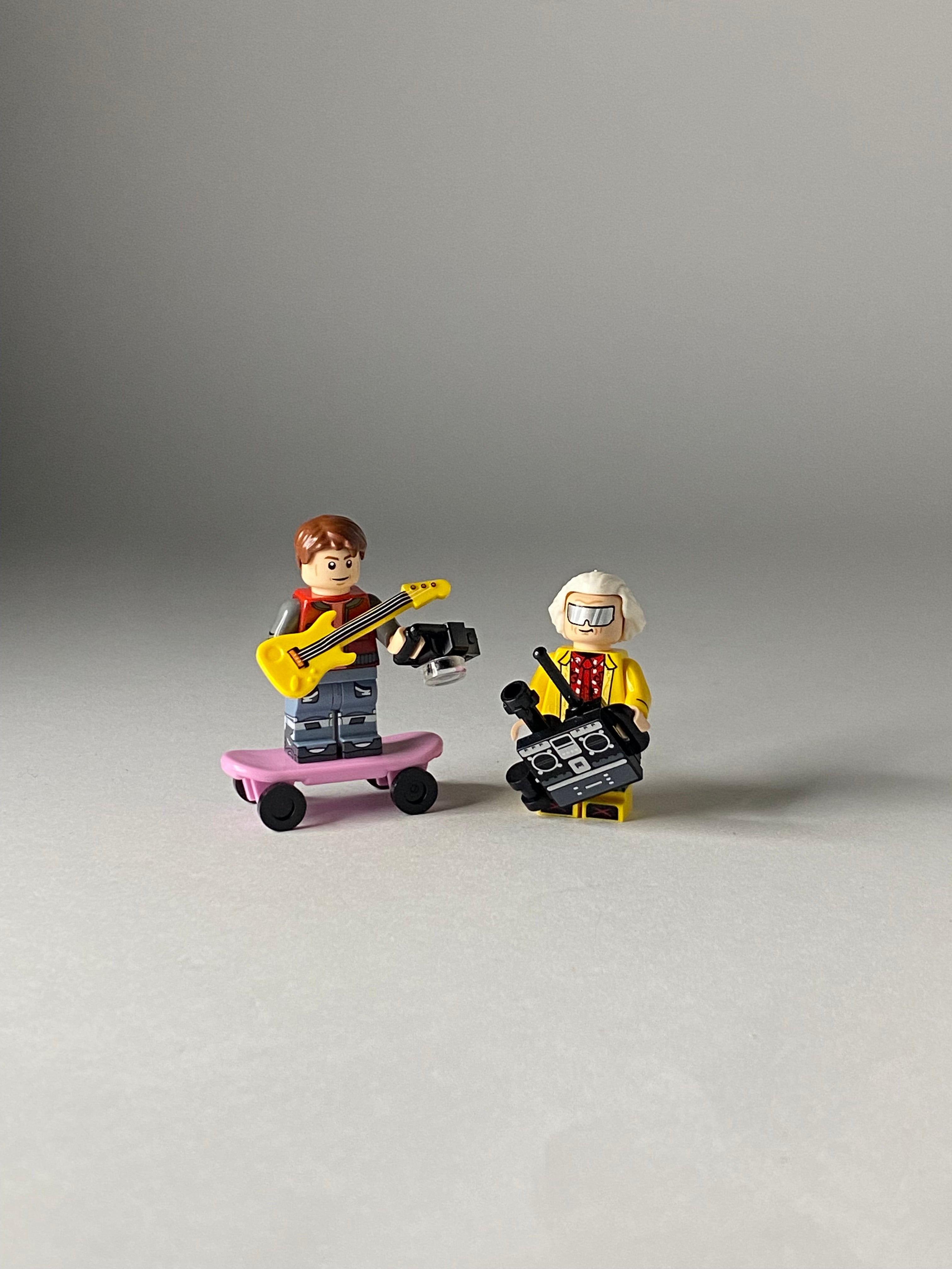 Marty Mcfly and Doc Emmett Brown