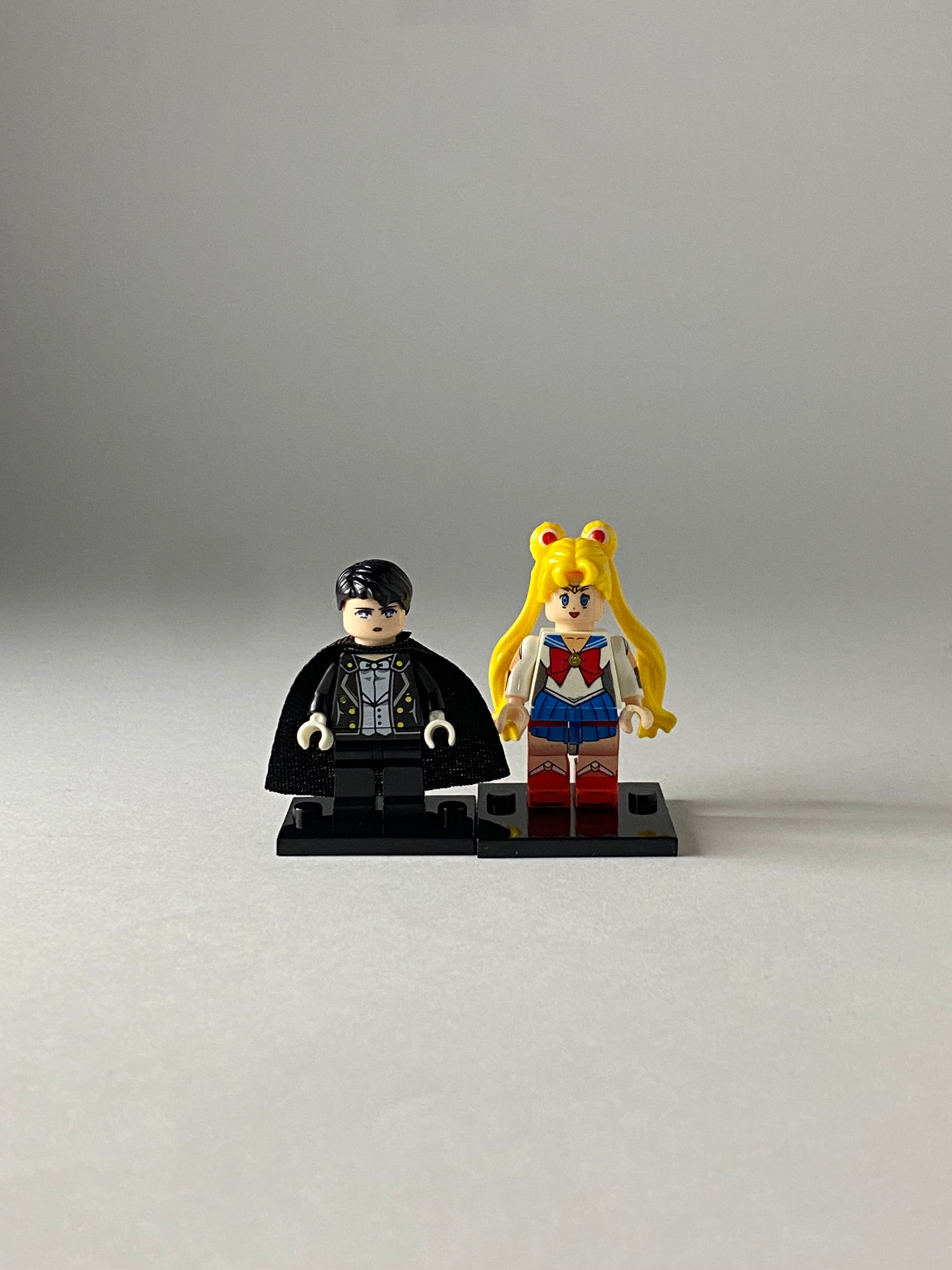 Sailor Moon and Tuxedo Mask