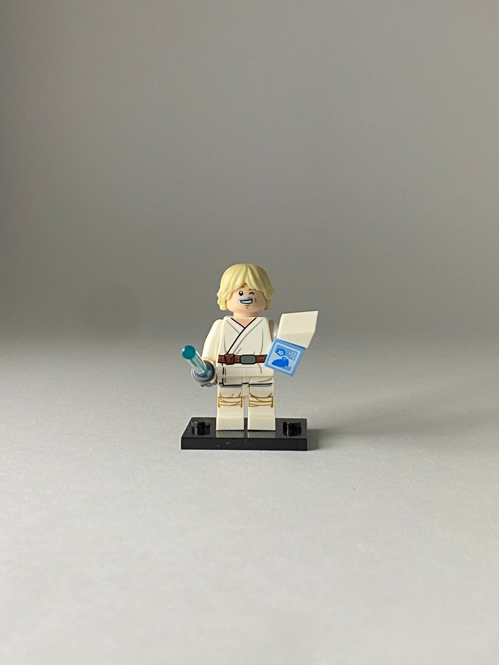 Luke Skywalker with milk