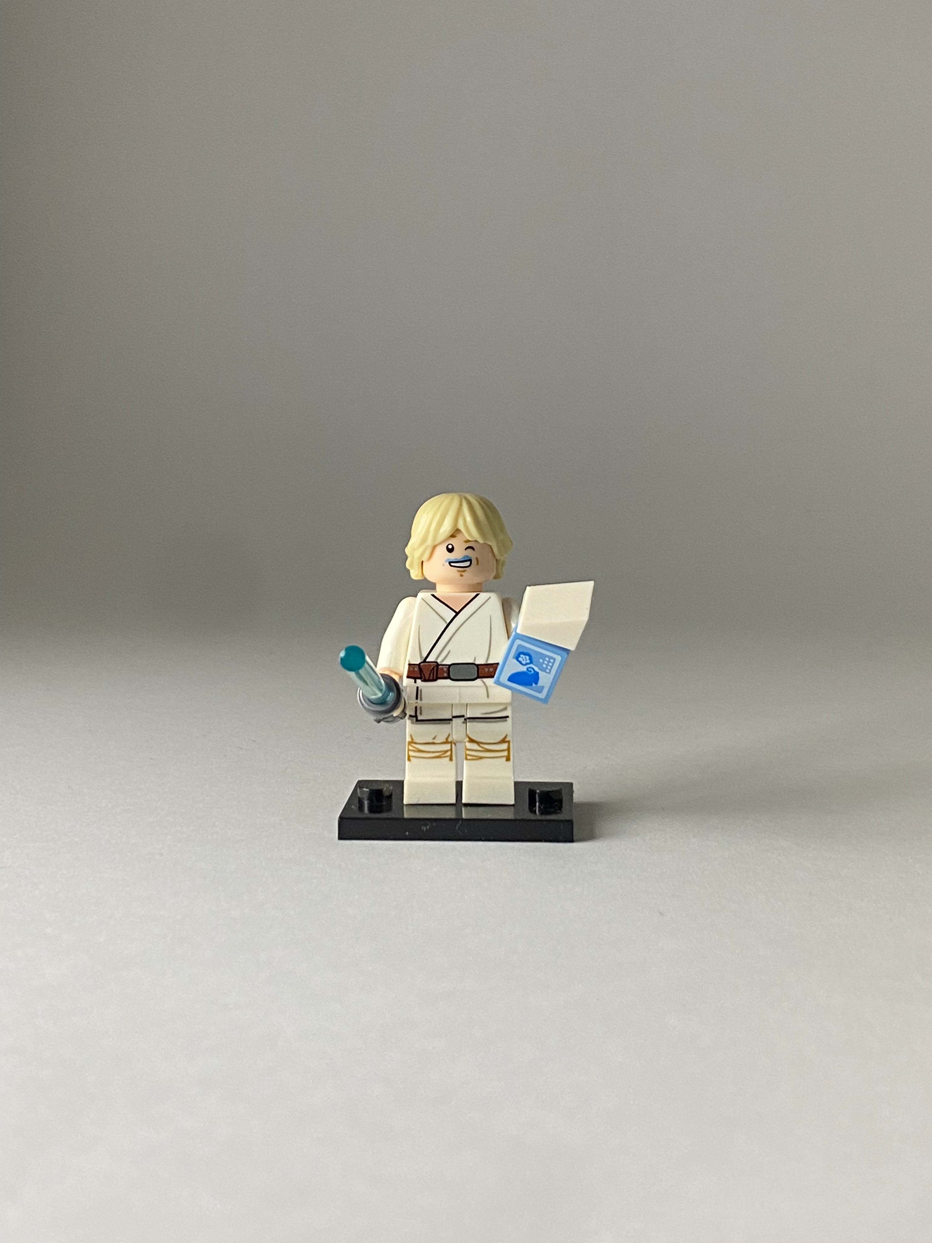 Luke Skywalker with milk