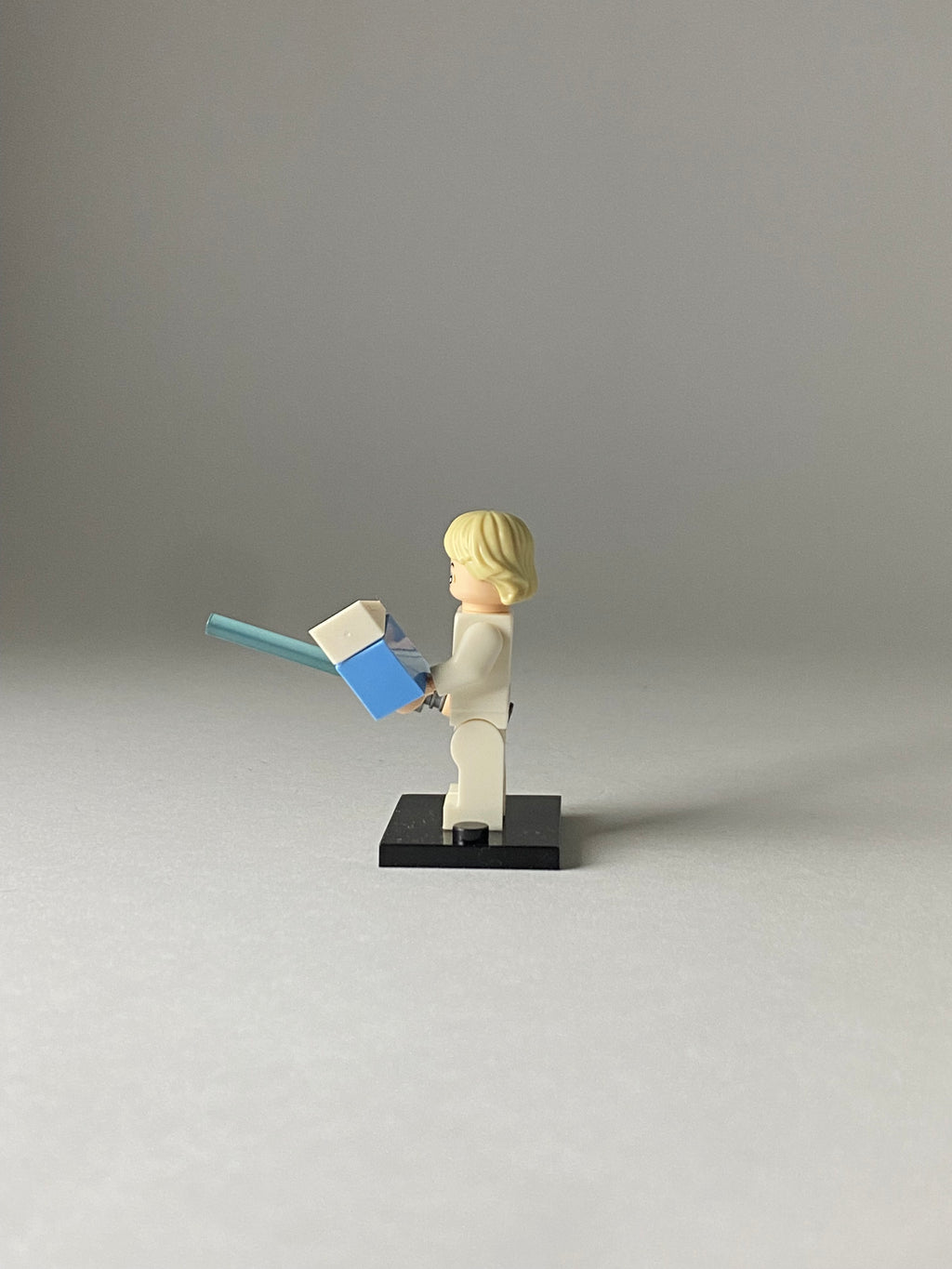 Luke Skywalker with milk