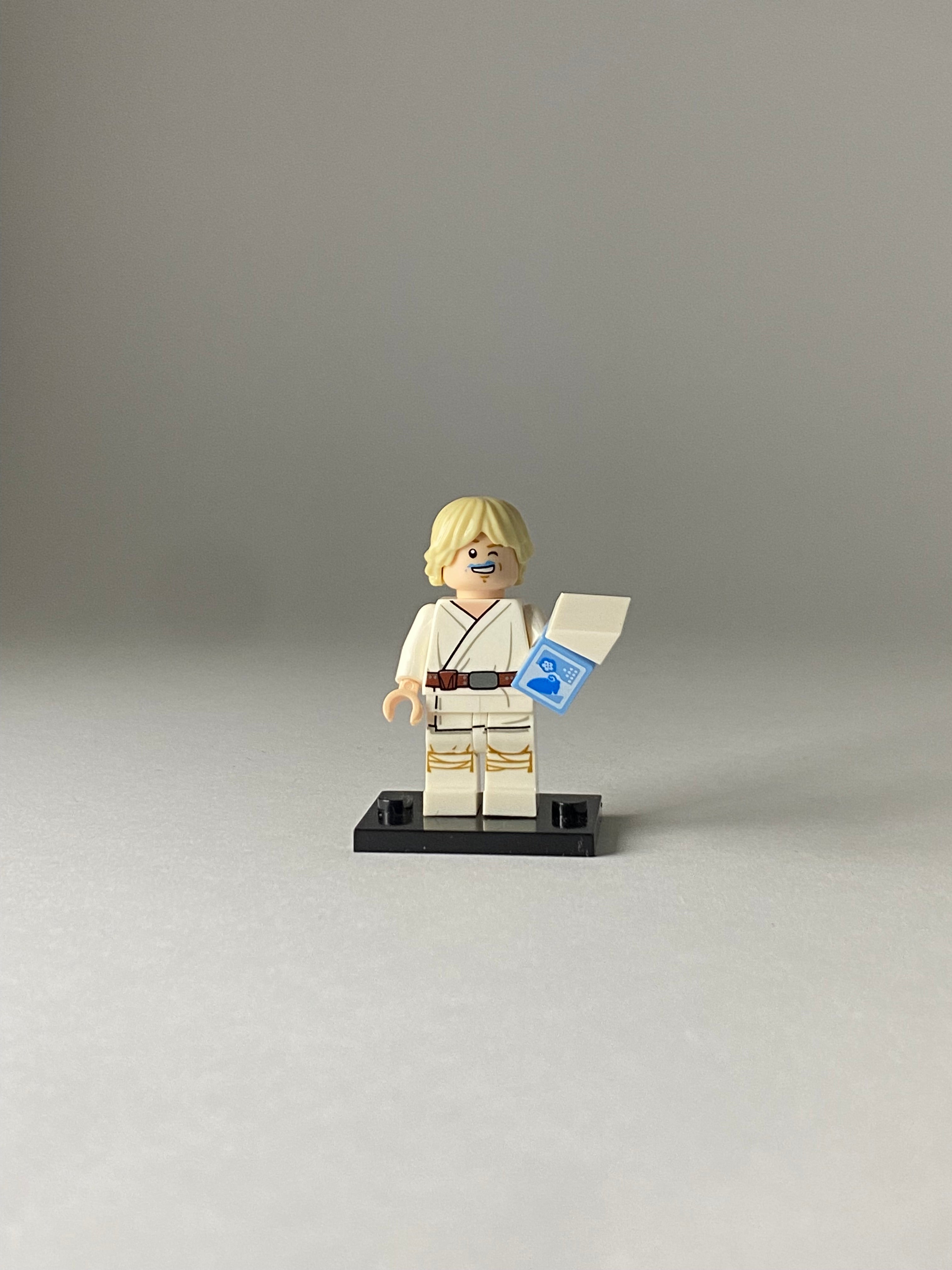 Luke Skywalker with milk