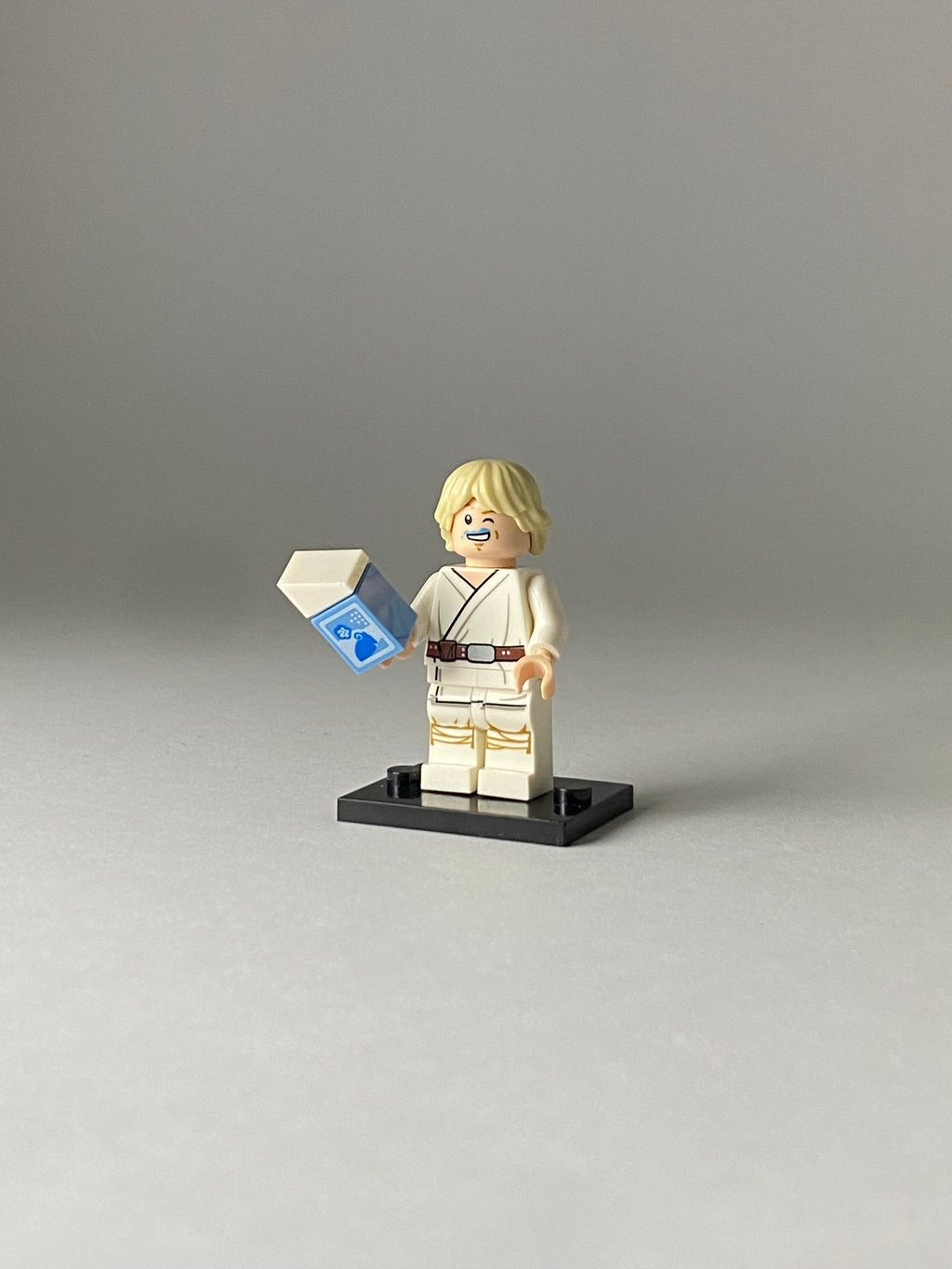 Luke Skywalker with milk