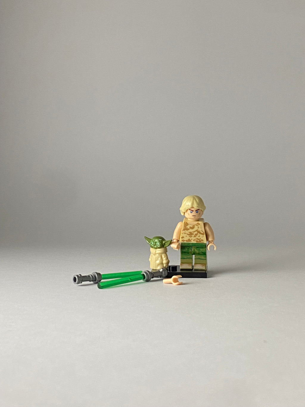 Luke Skywalker et Yoda Dagobah