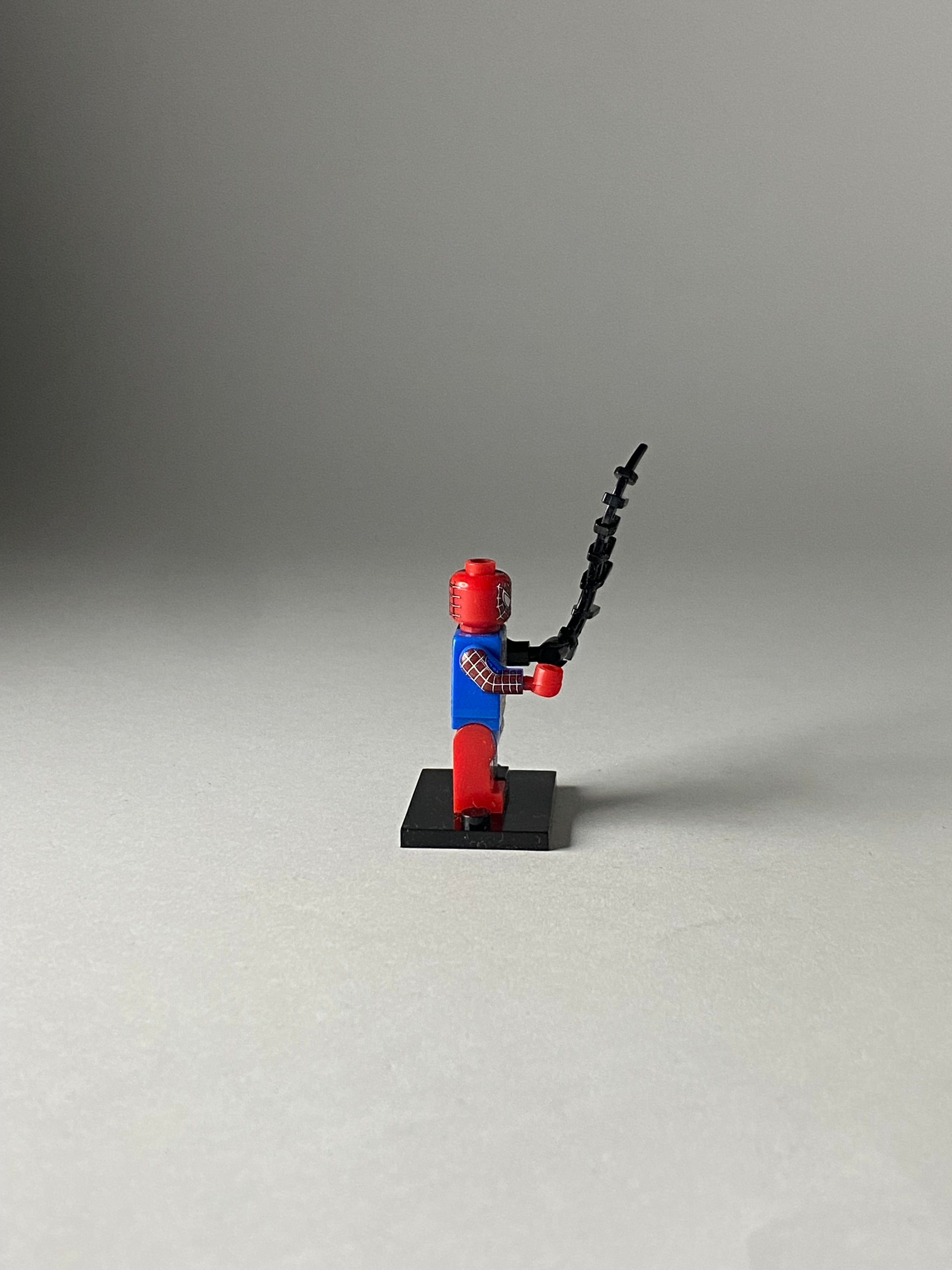 Spiderman Half Red Half Black