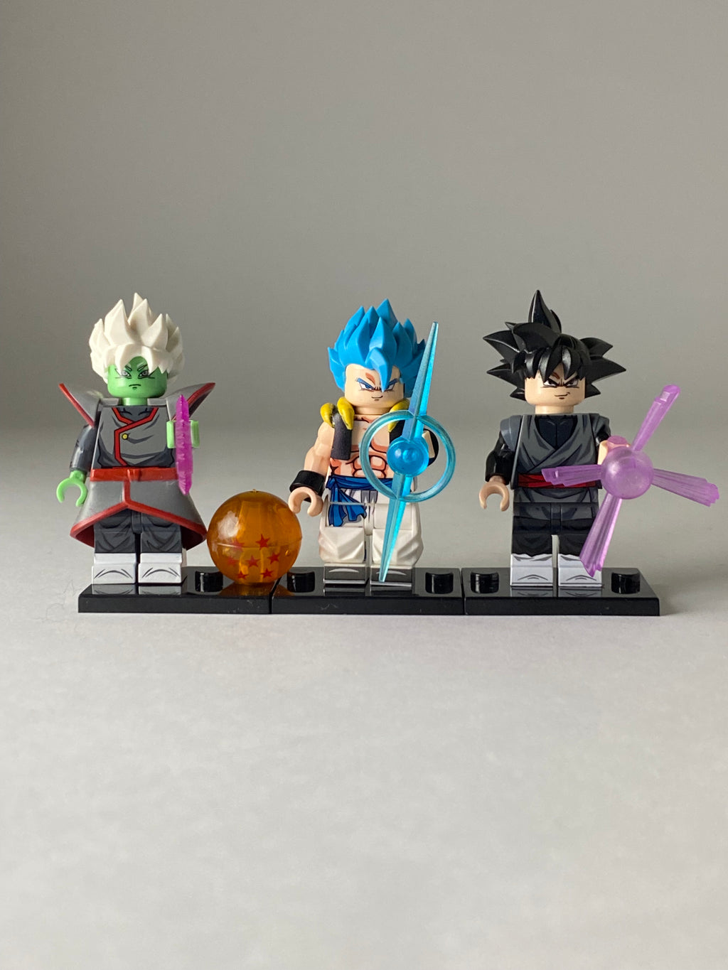 Gogeta vs Goku Black and Zamasu