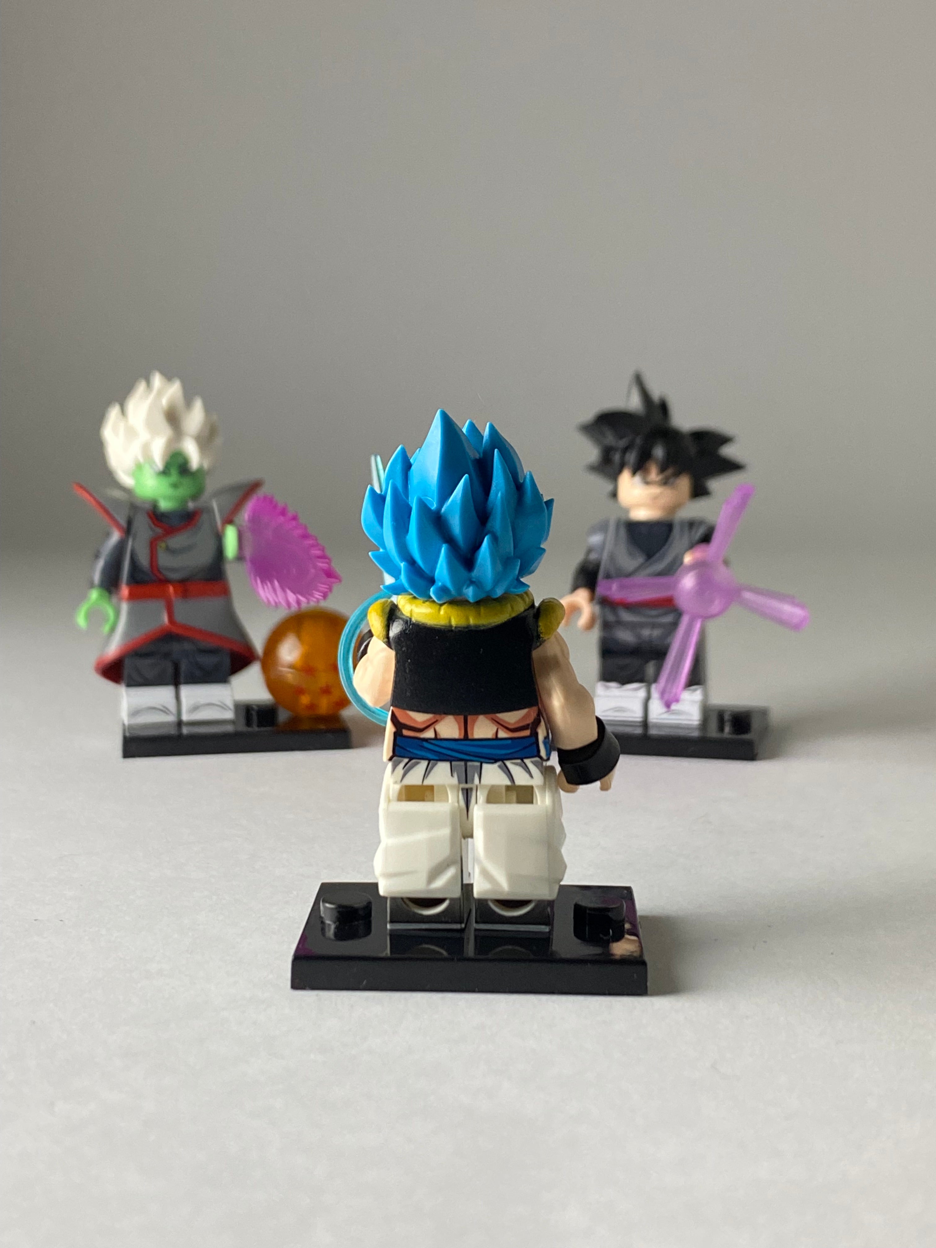Gogeta vs Goku Black and Zamasu