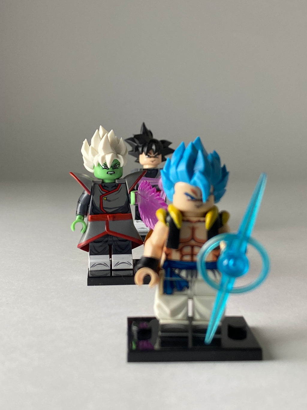 Gogeta vs Goku Black and Zamasu