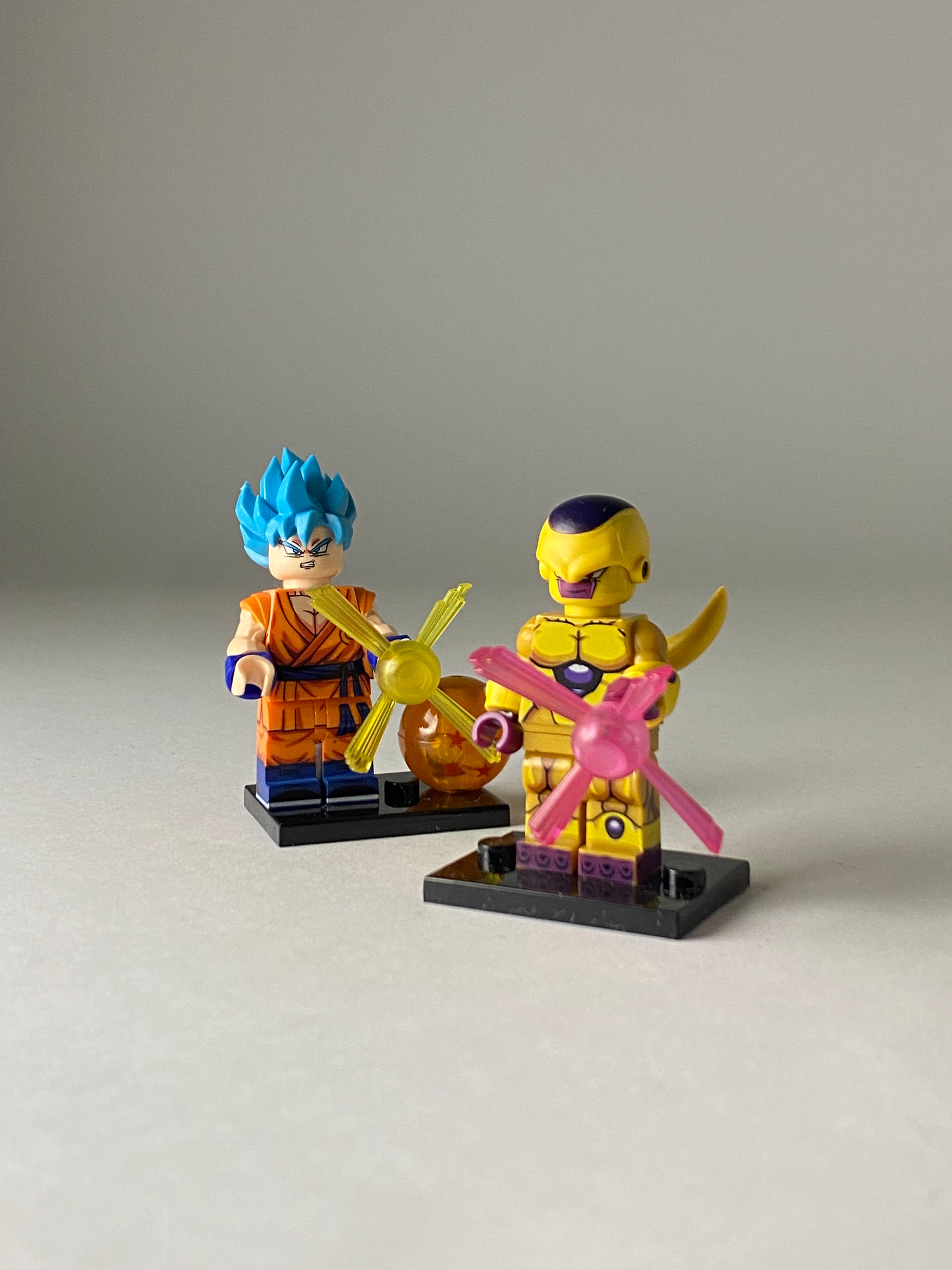 Goku ssj blue vs Gold Freezer