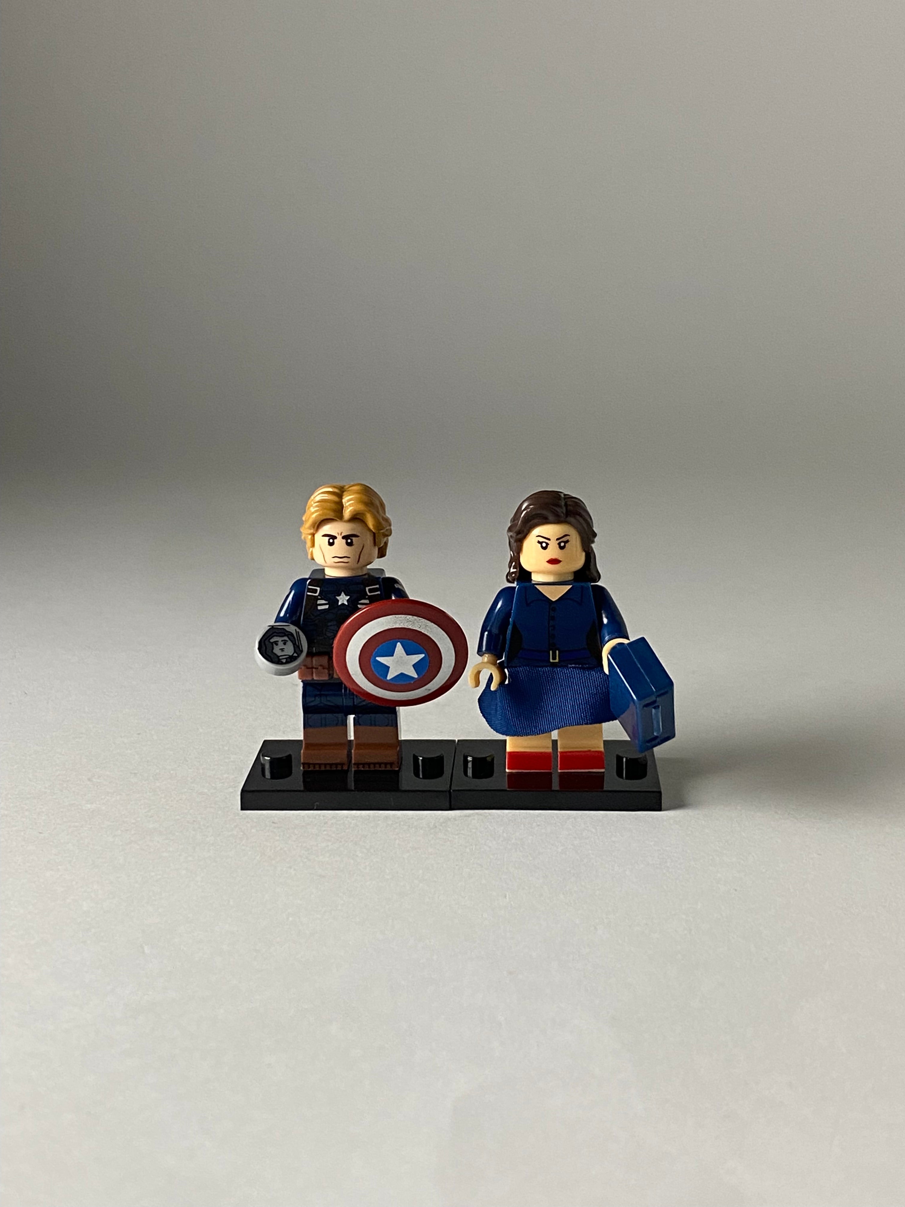 Peggy and Steve Rogers