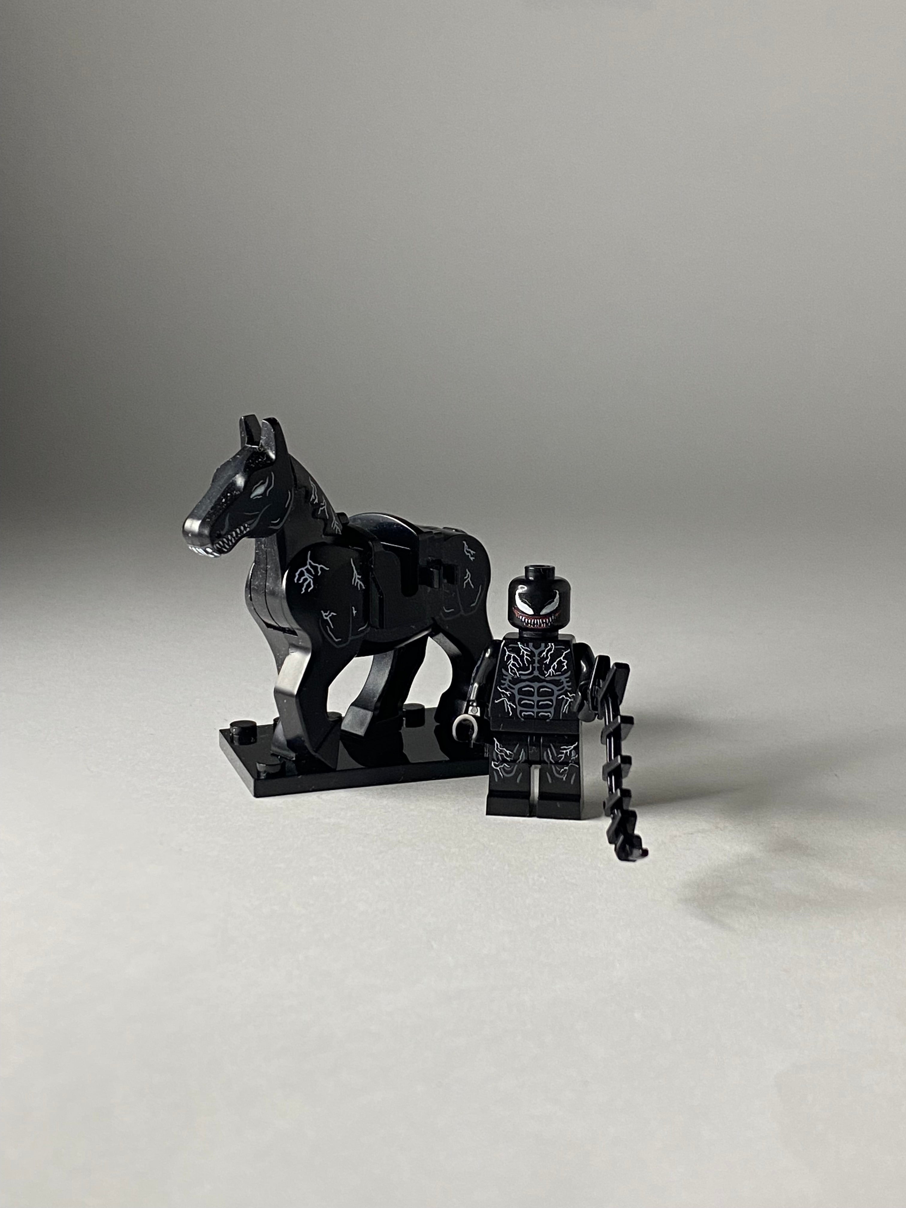 Venom on a horse