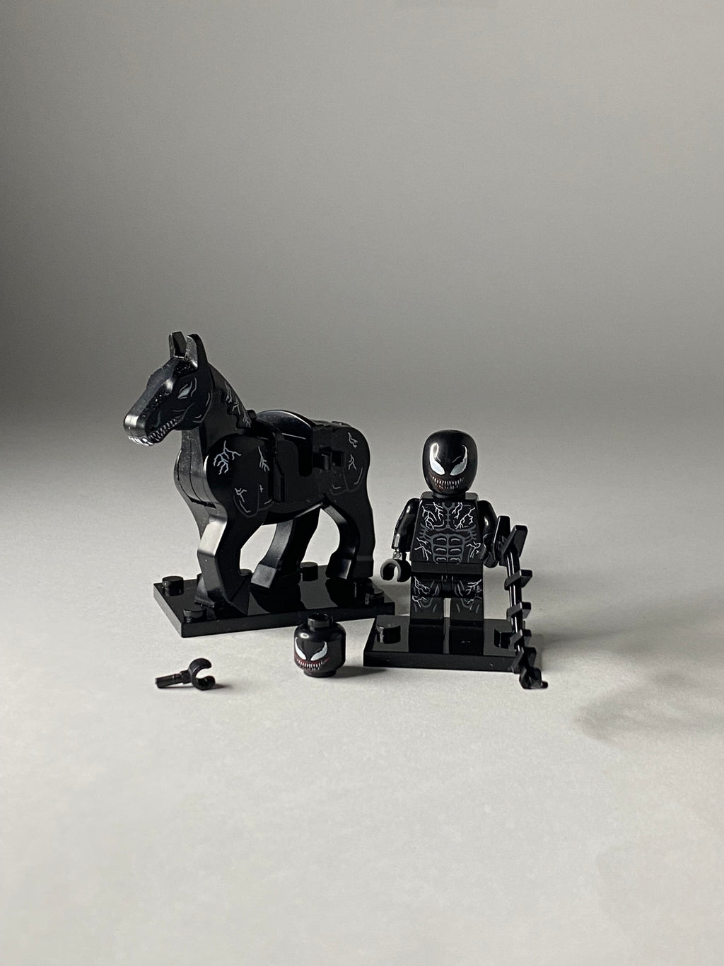 Venom on a horse