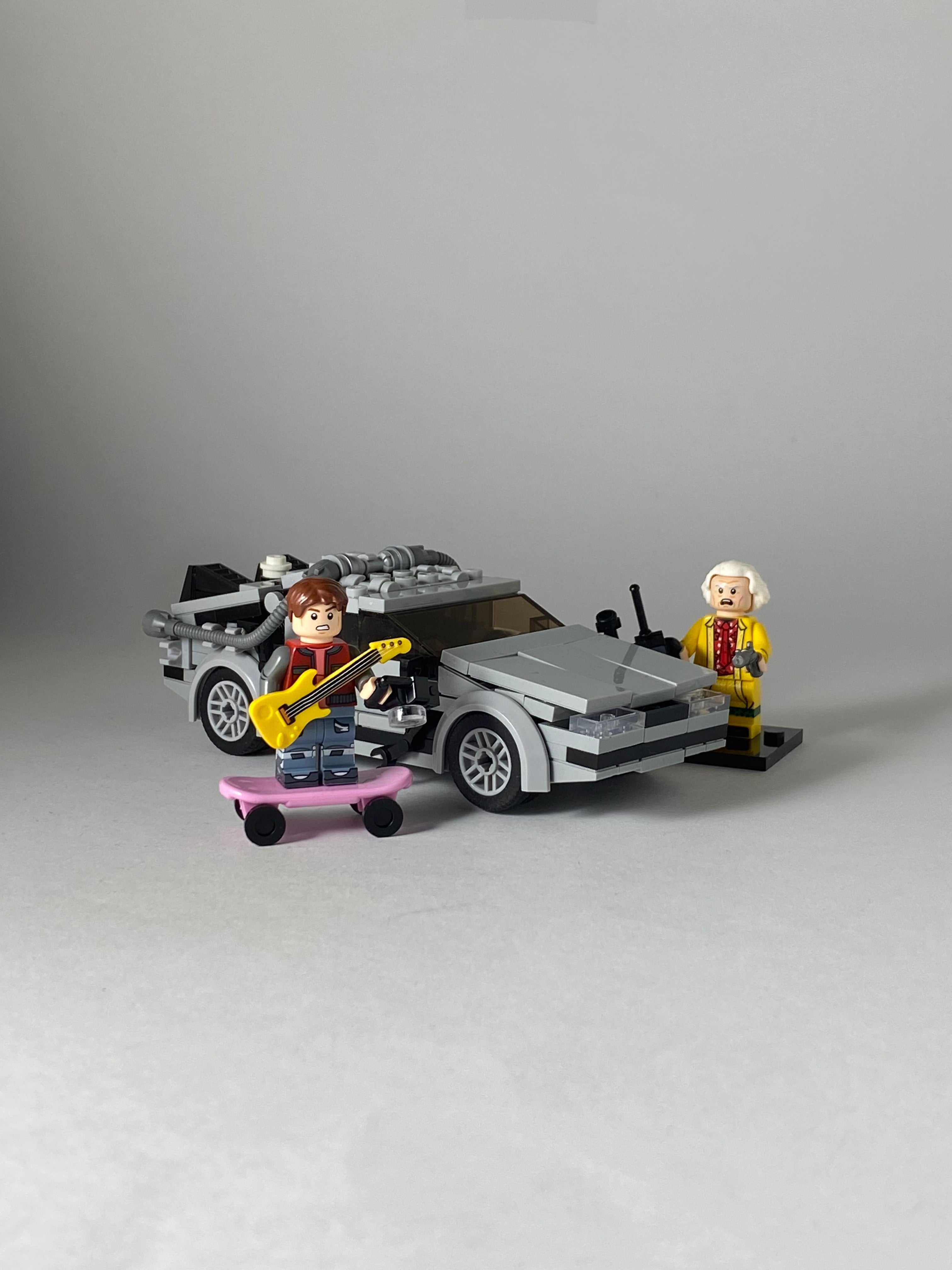 Marty and Doc and the Delorean