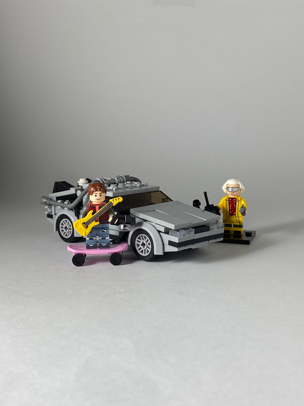 Marty and Doc and the Delorean
