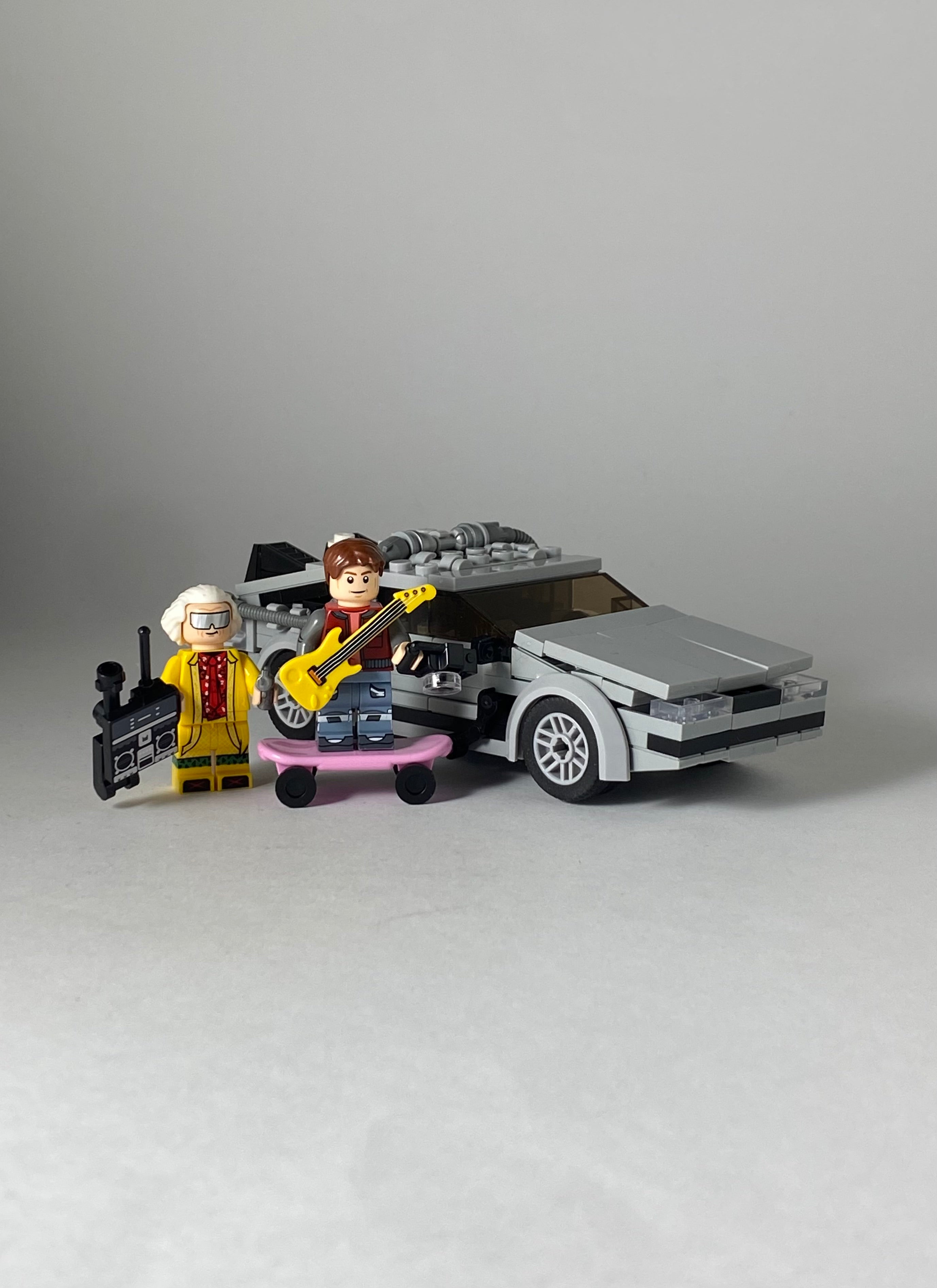 Marty and Doc and the Delorean