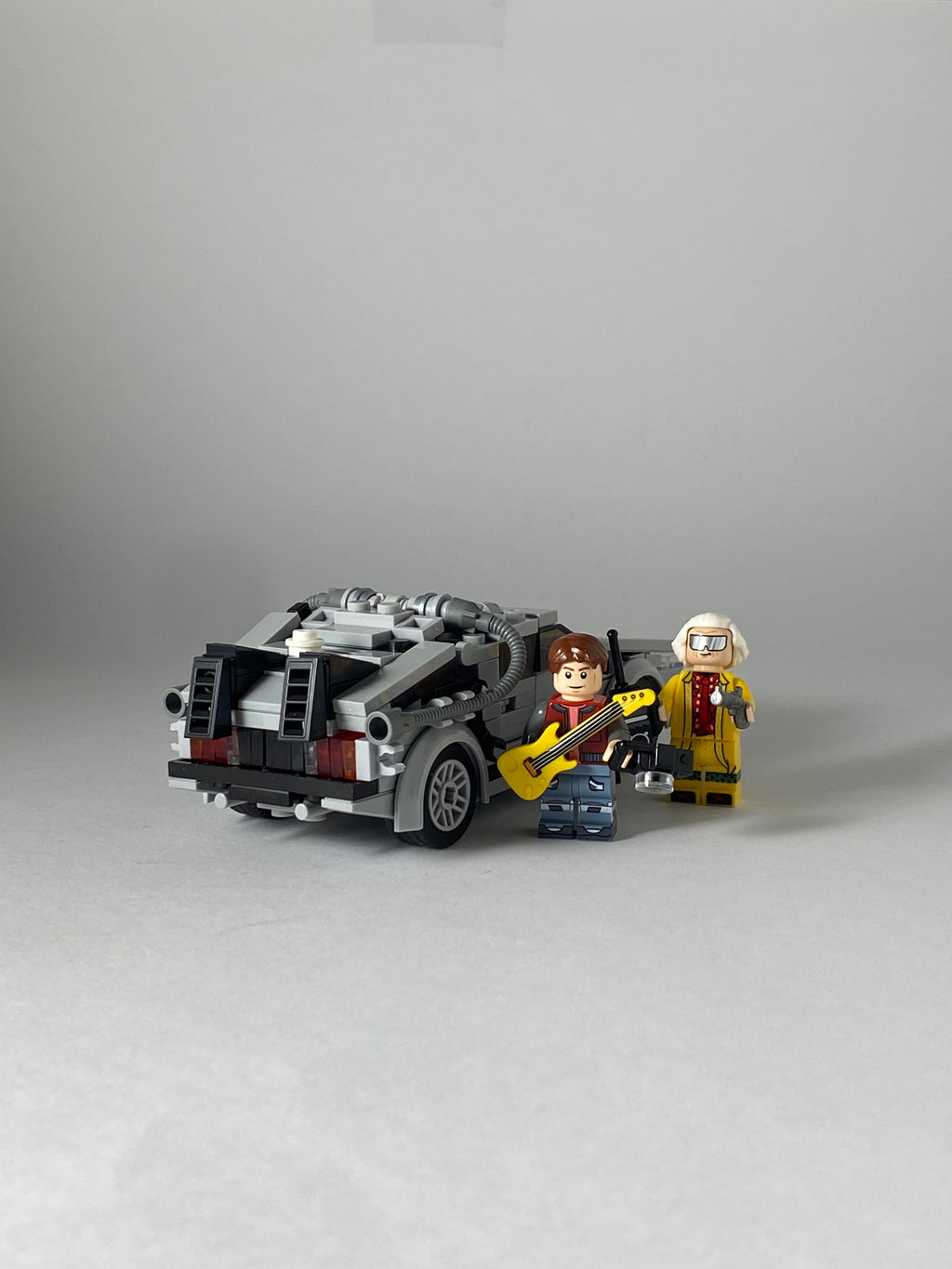 Marty and Doc and the Delorean