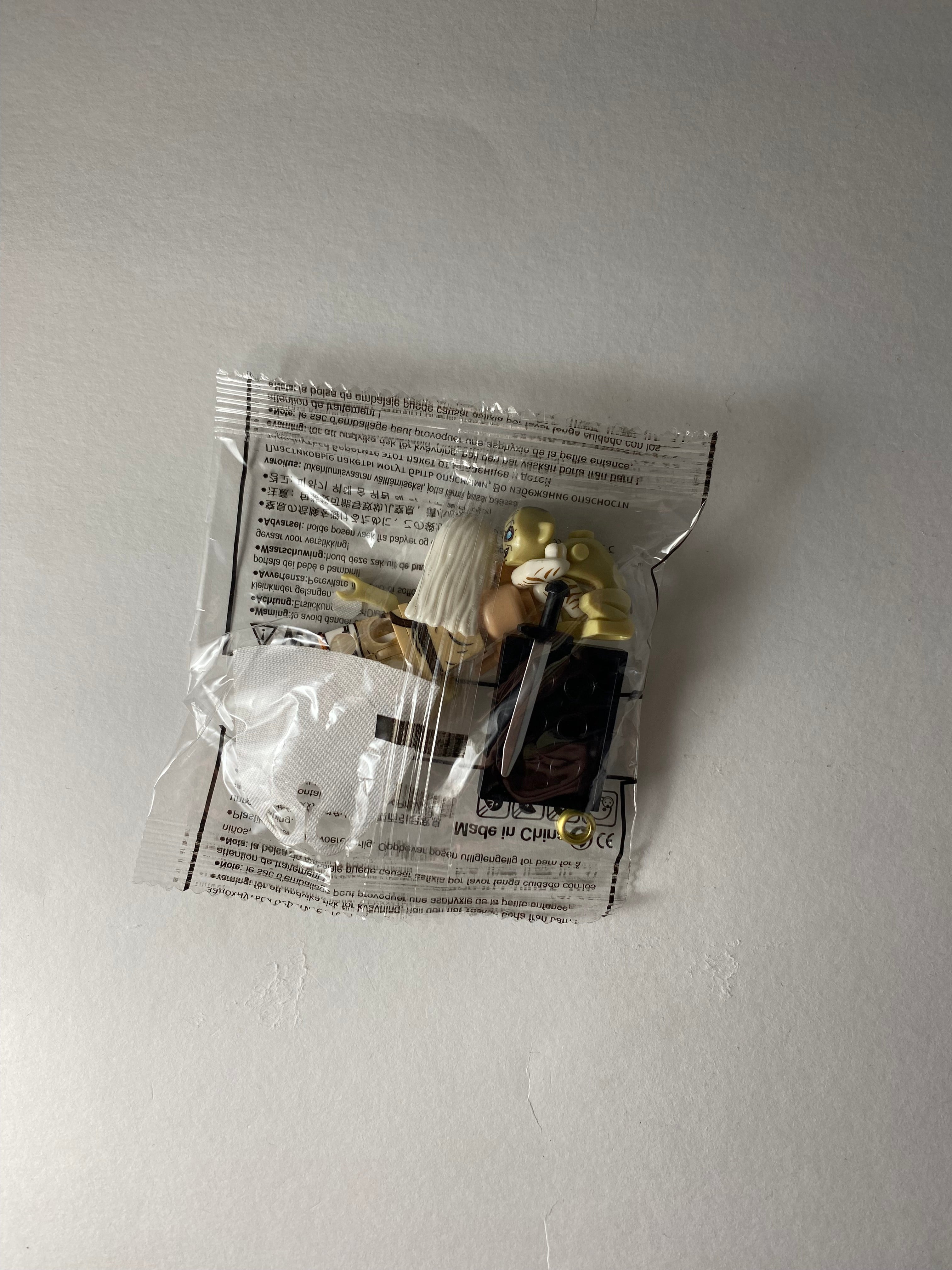 Gandalf the white and Gollum