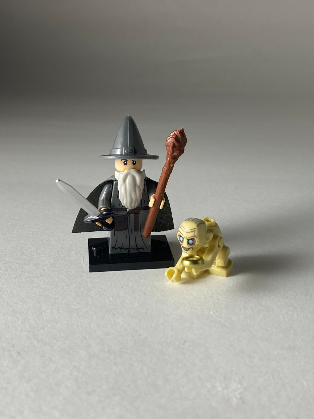 Gandalf the grey and Gollum