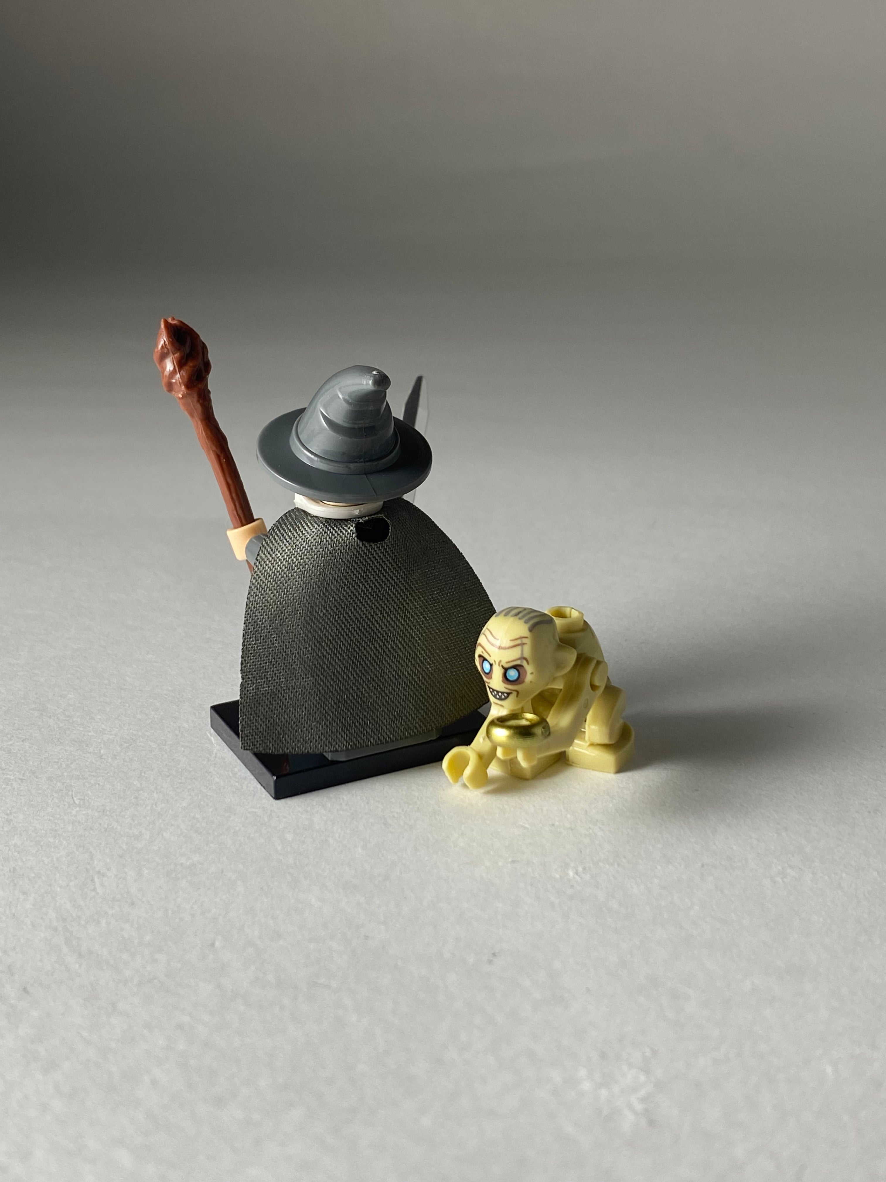 Gandalf the grey and Gollum