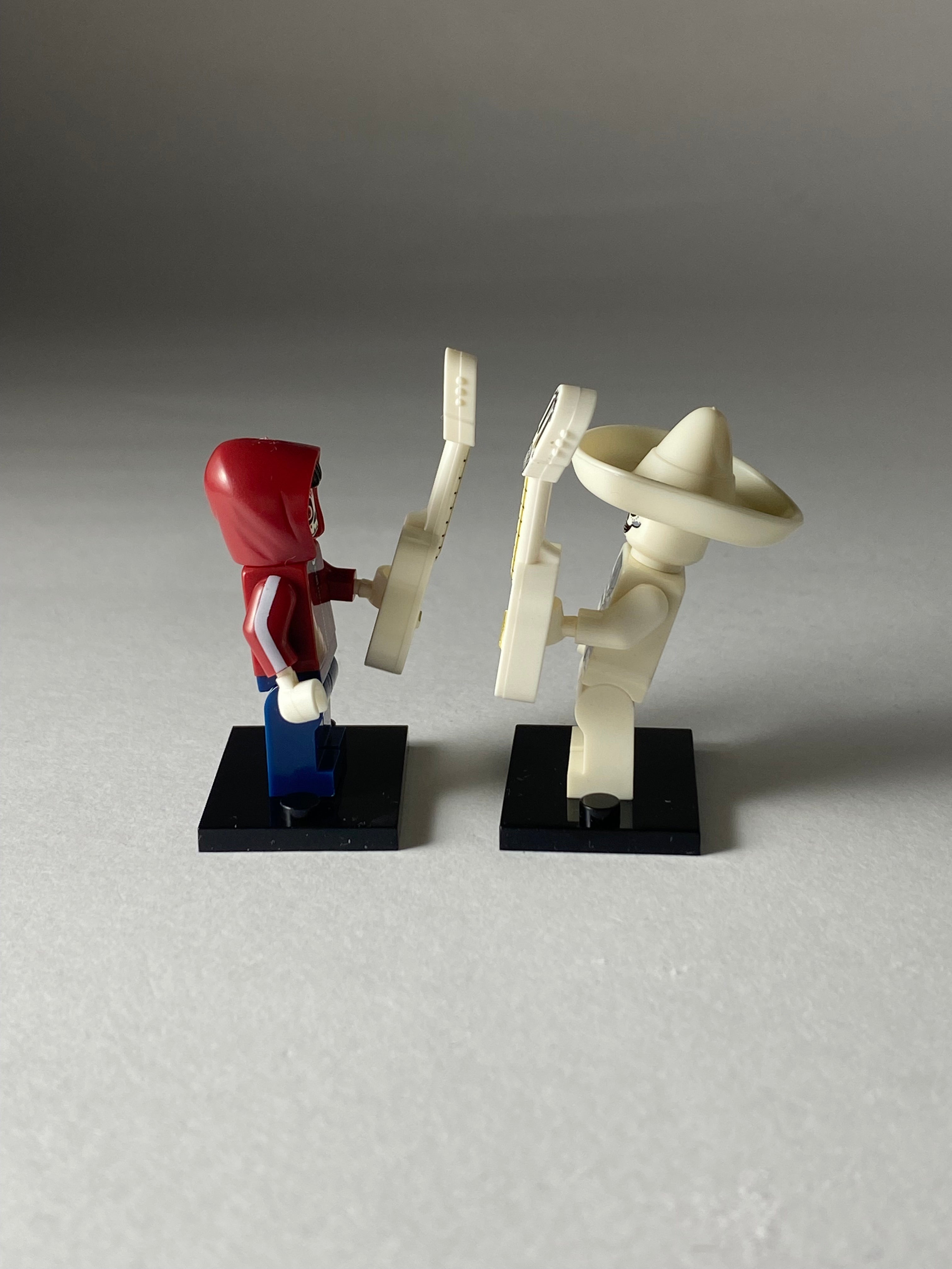 Miguel Rivera and Ernesto de la Cruz