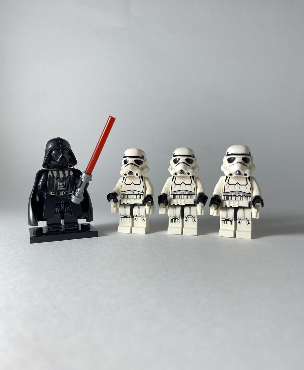 3 Stormtrooper and Darth Vader