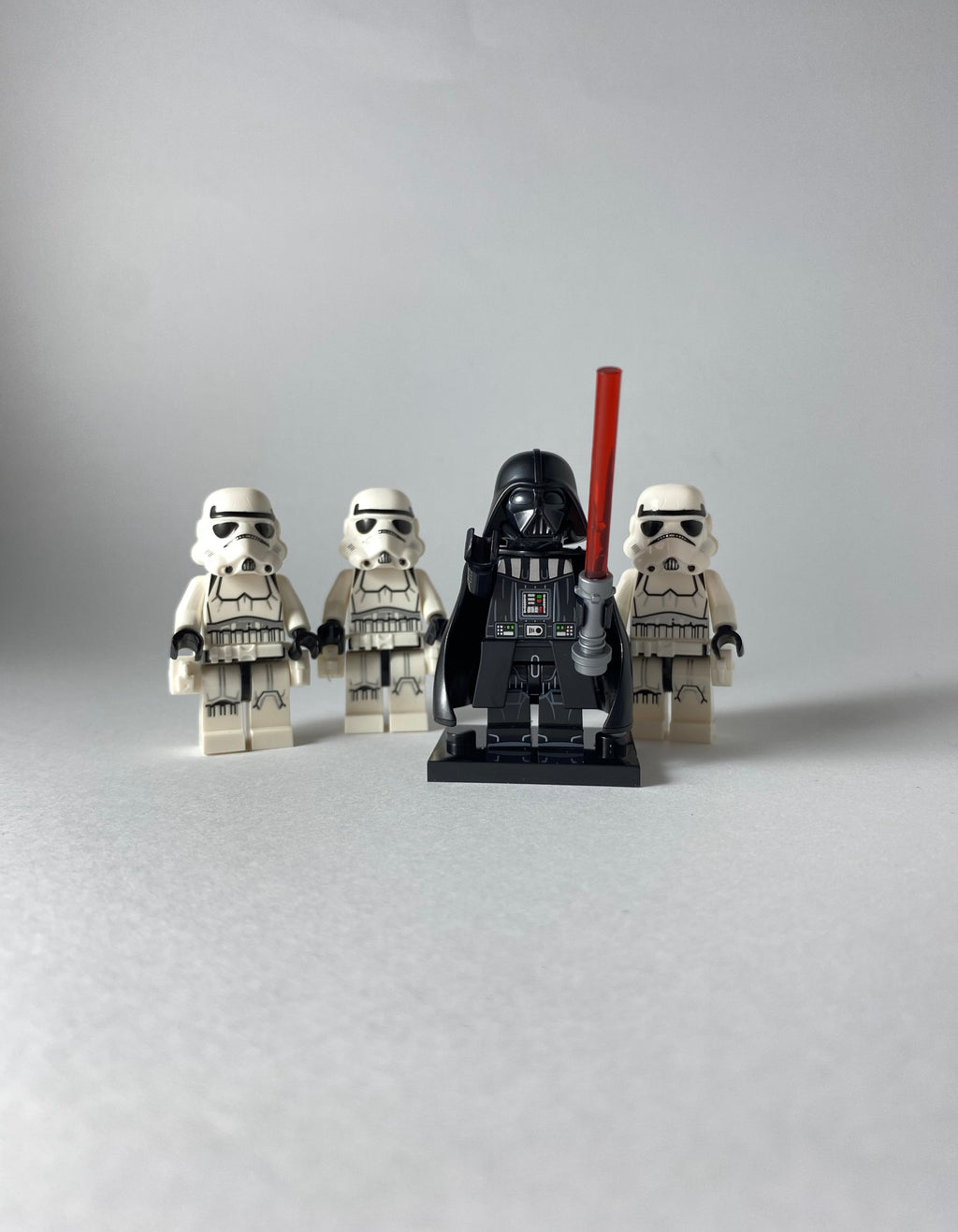 3 Stormtrooper and Darth Vader