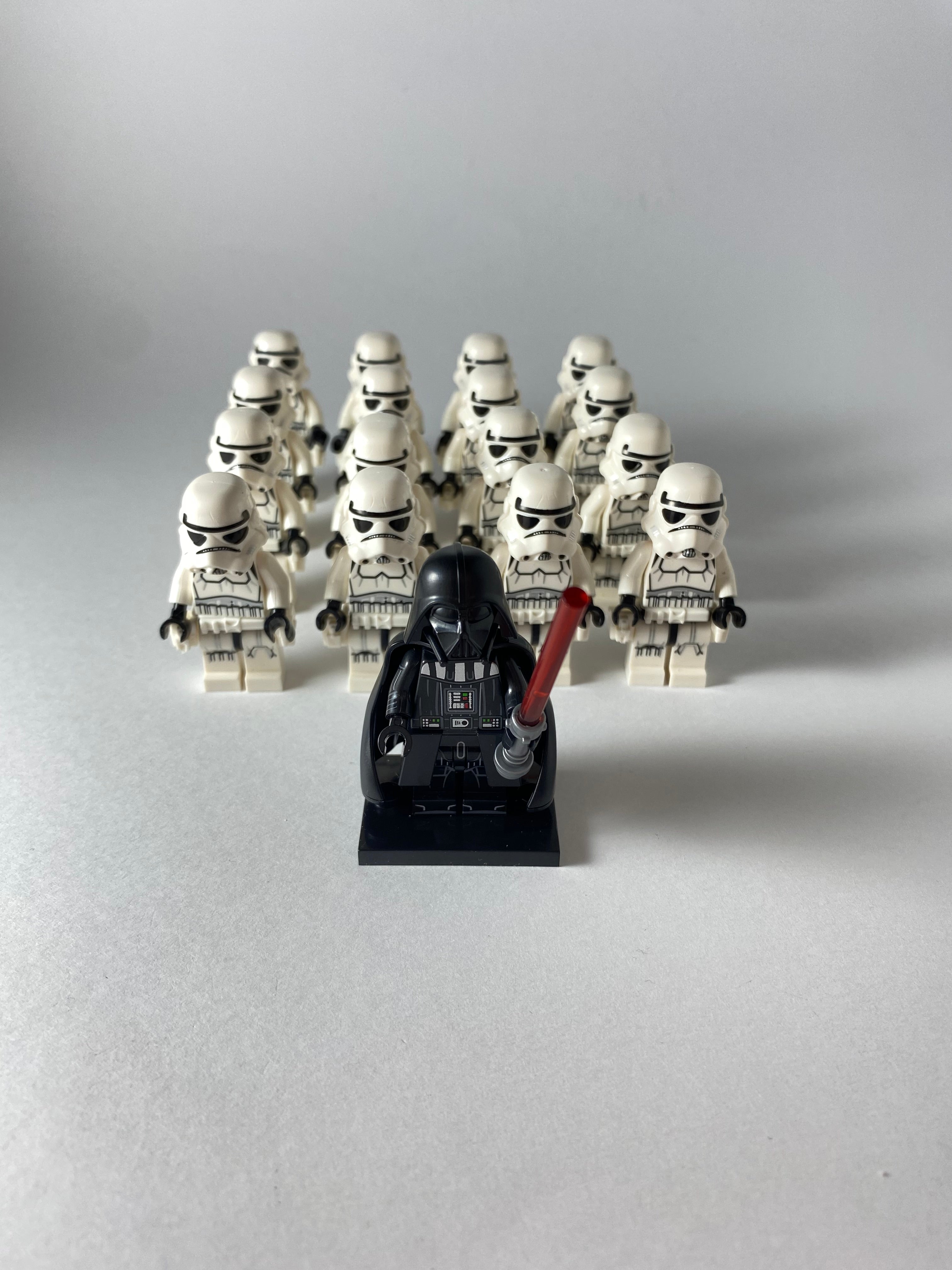 16 Stormtrooper and Darth Vader