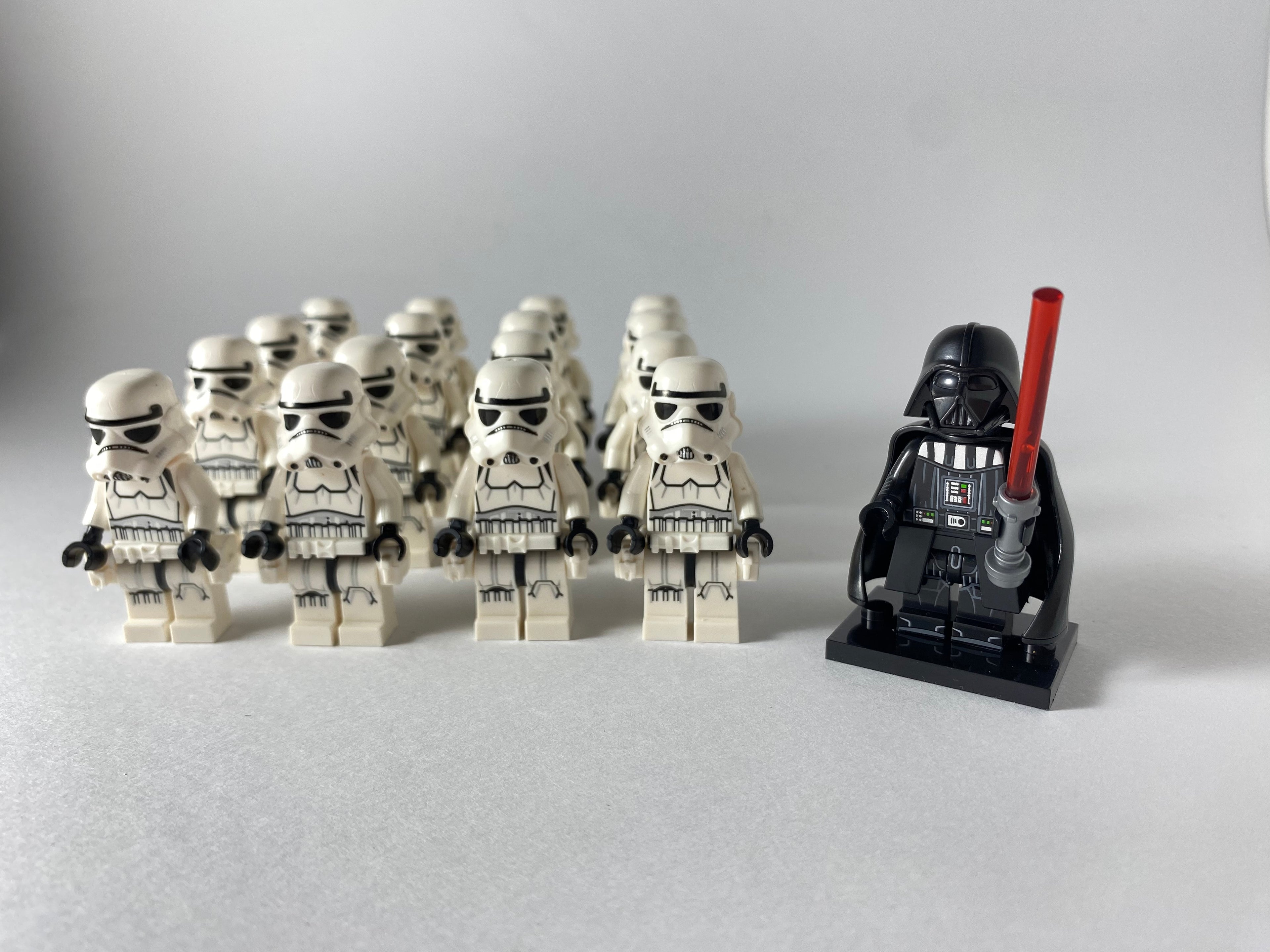 16 Stormtrooper and Darth Vader