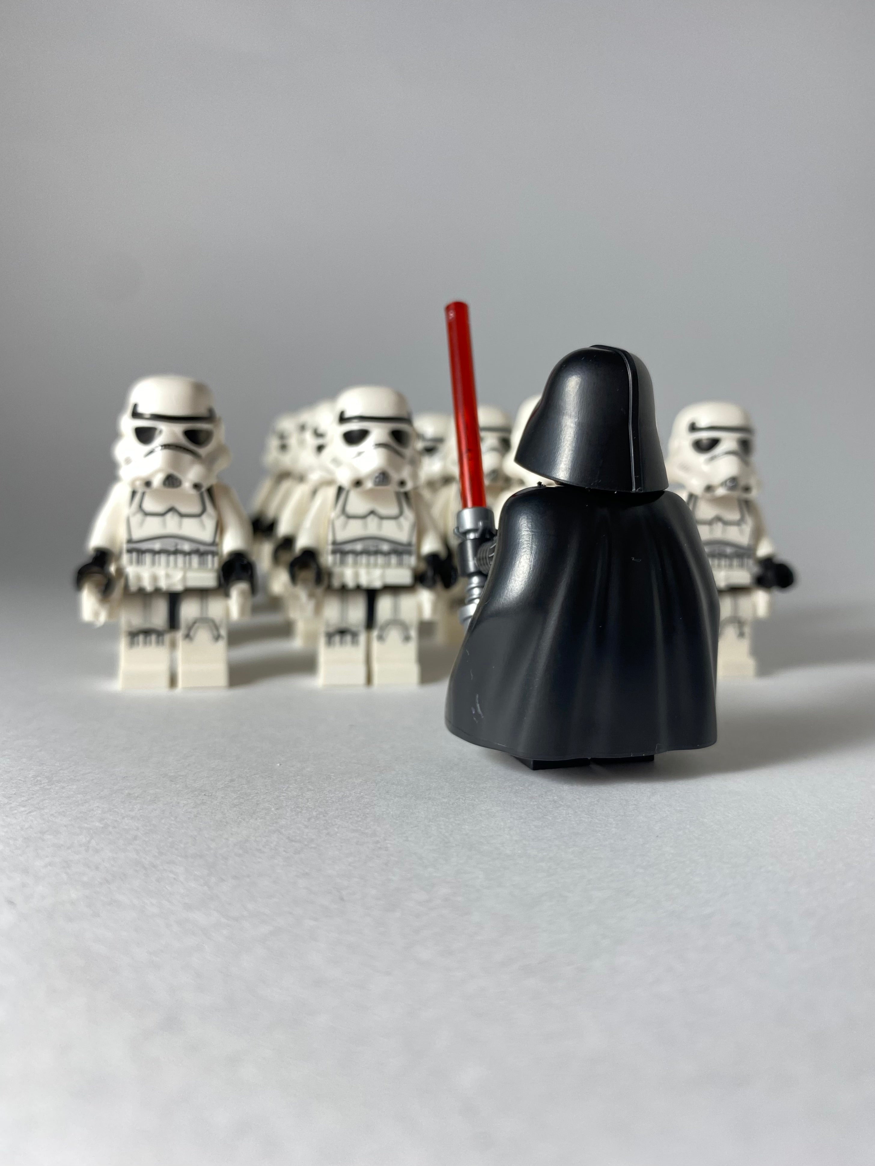 16 Stormtrooper and Darth Vader