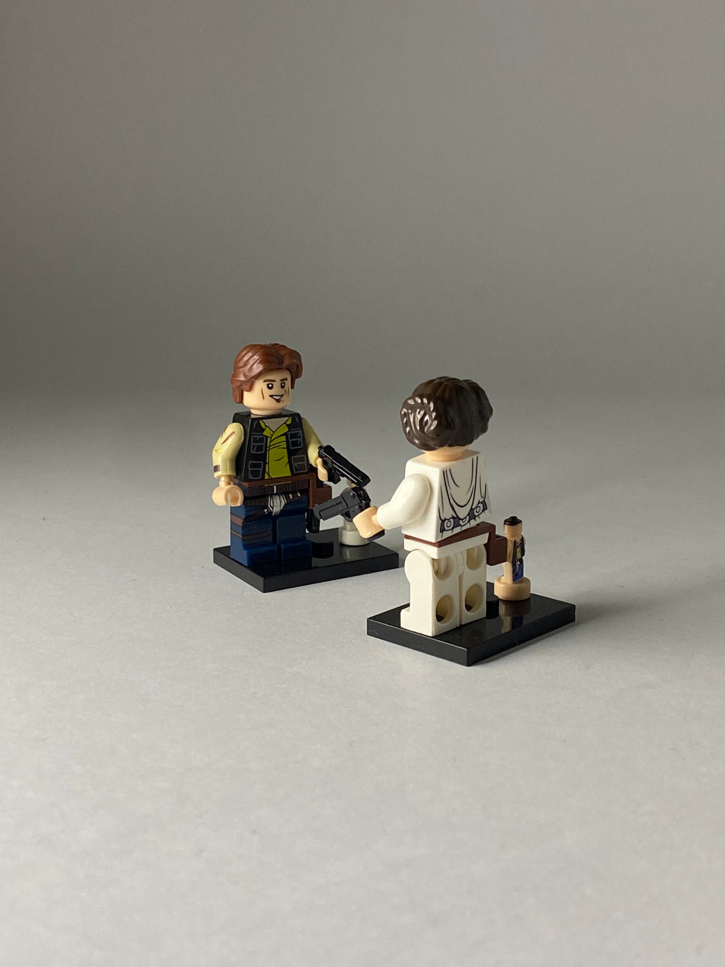 Han Solo and Leia Organa