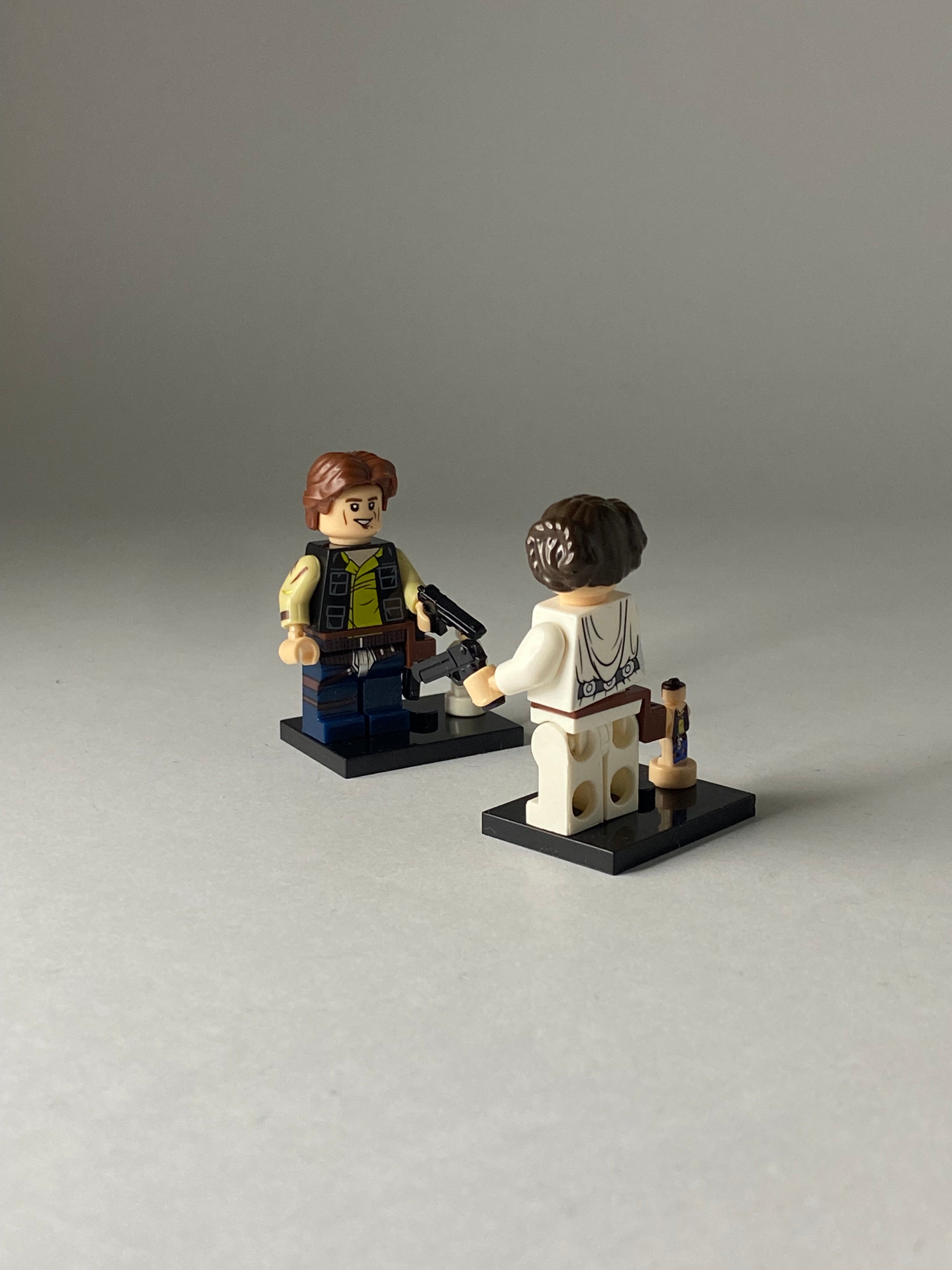 Han Solo and Leia Organa