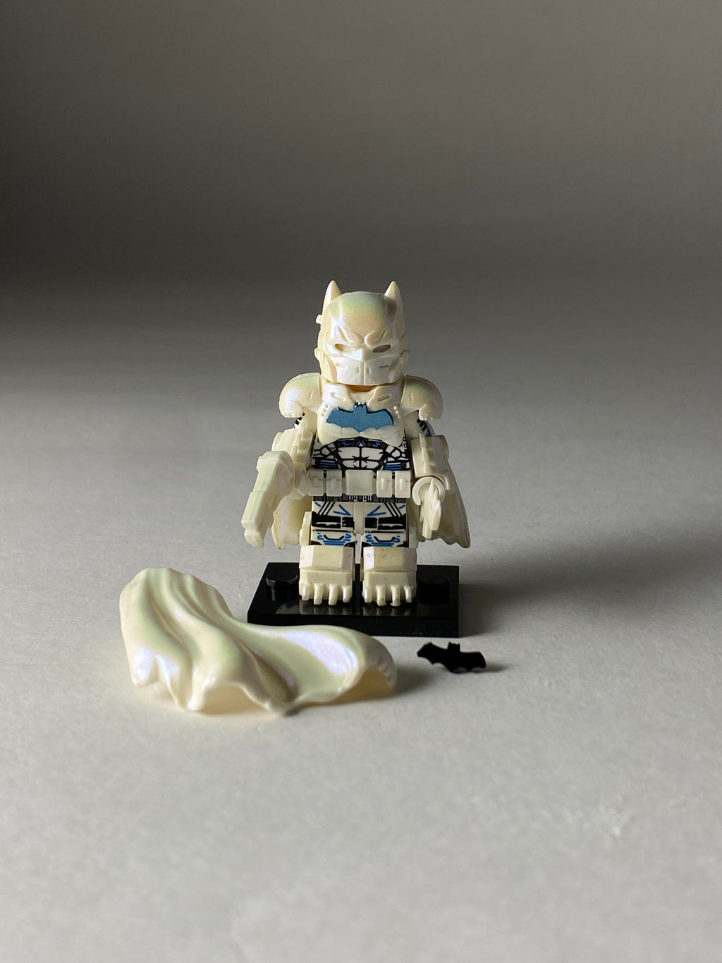 Batman XE suit silver