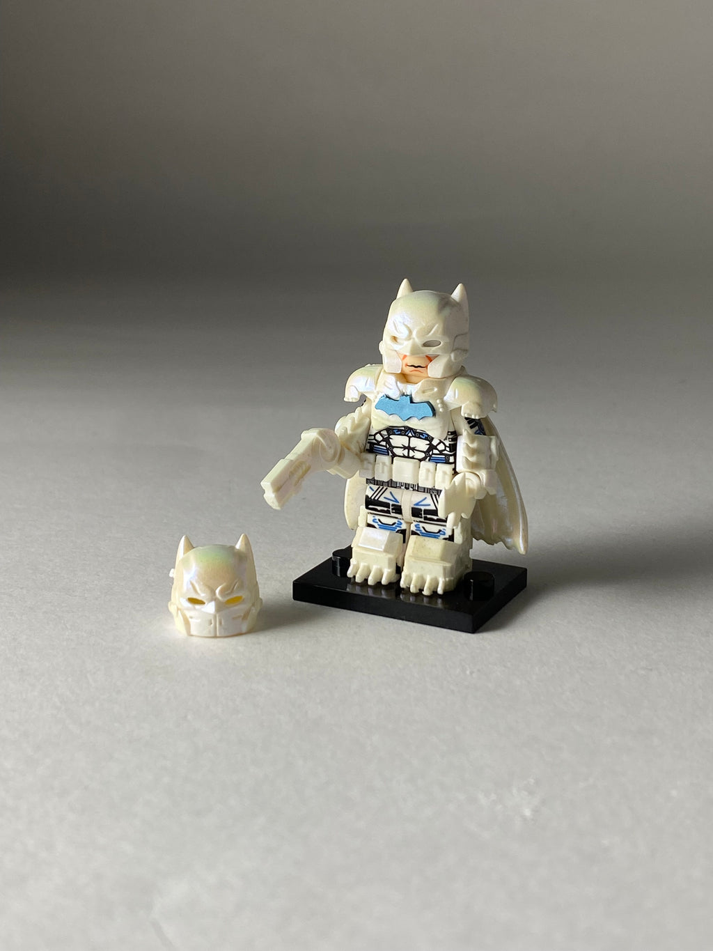 Batman XE suit silver