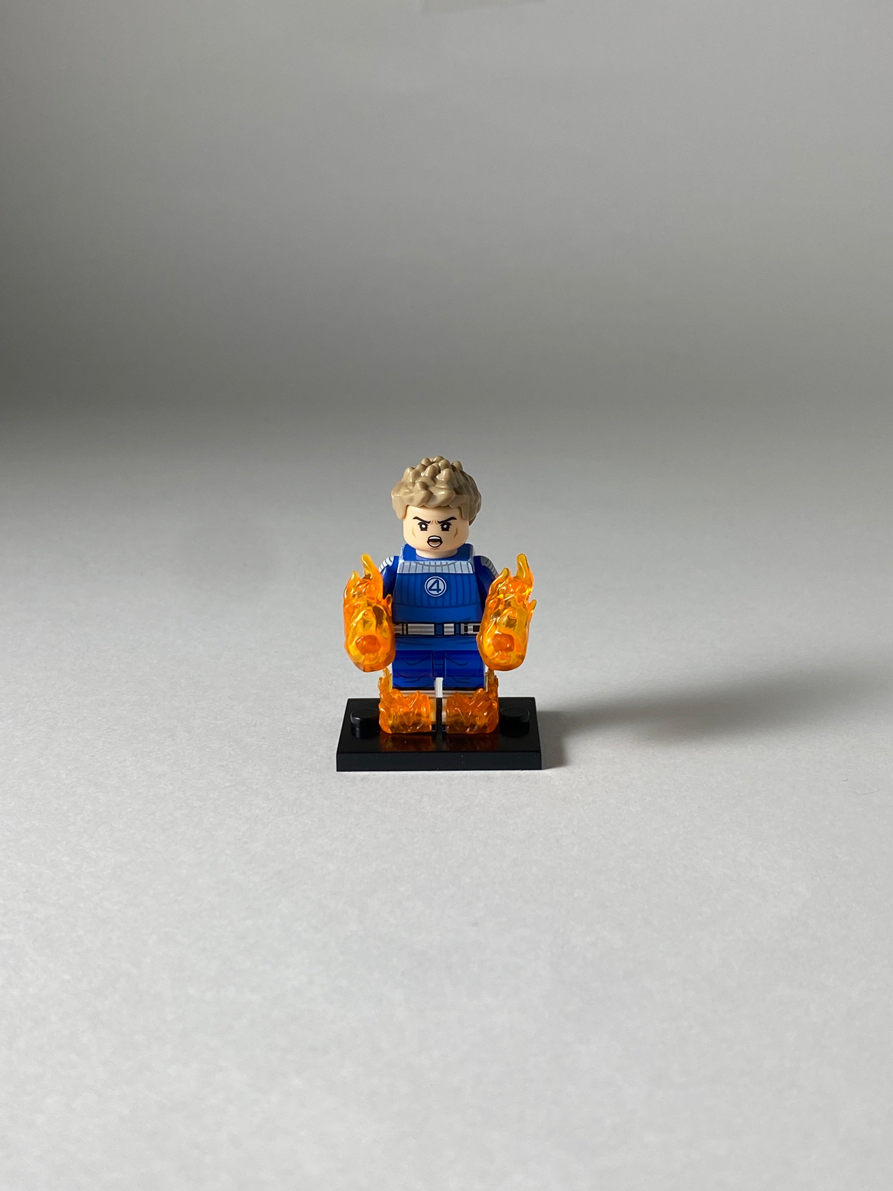 Human Torch - Figurine Type Lego Marvel 2