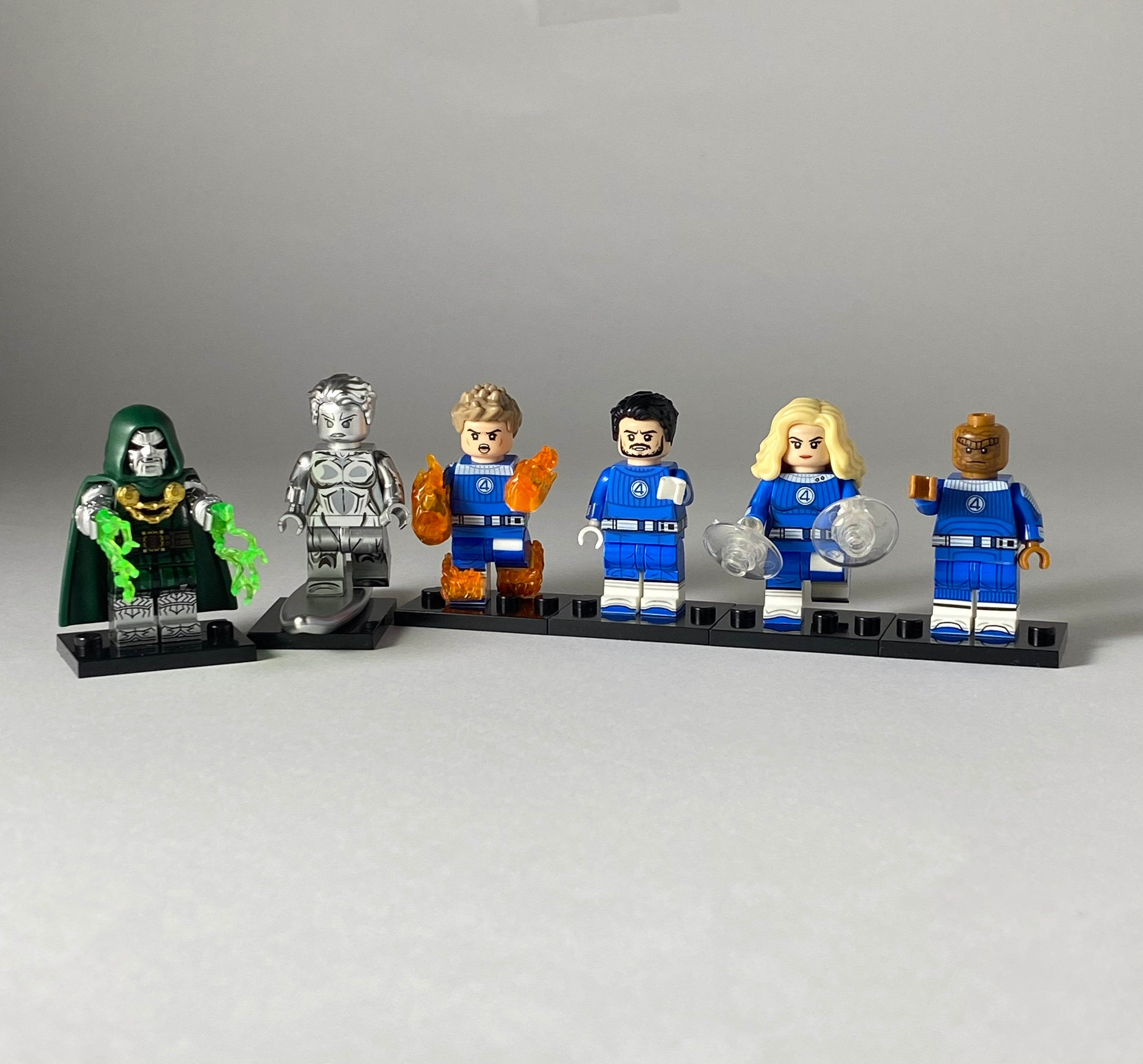 Fantastic Four Doom and Silver Surfer